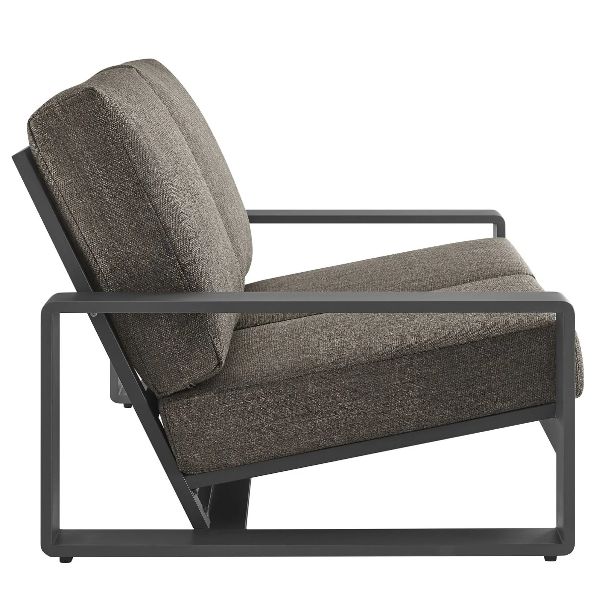 59" Aluminum Outdoor Loveseat with Weather-Resistant Cushions for Patio - Image 5