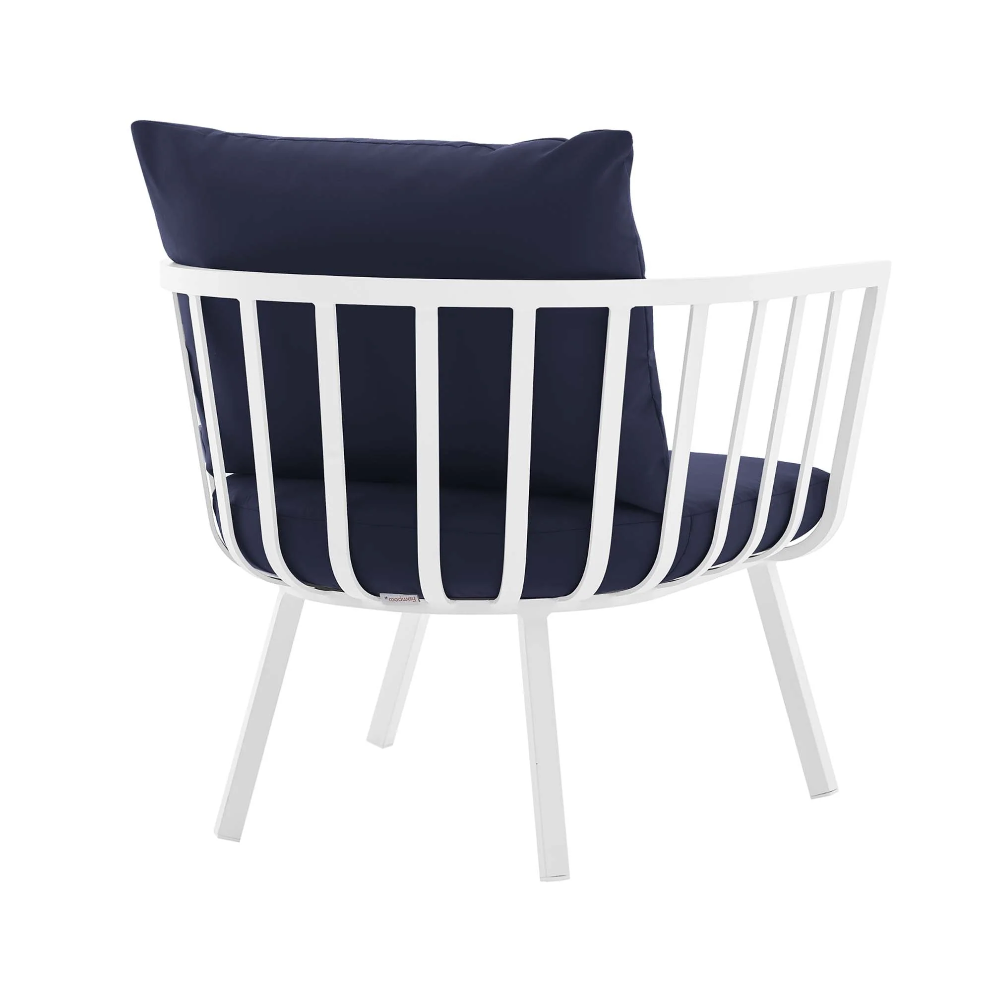 6-Piece Aluminum Patio Furniture Set with Cushions, Sofa, Chairs and Table - Image 11