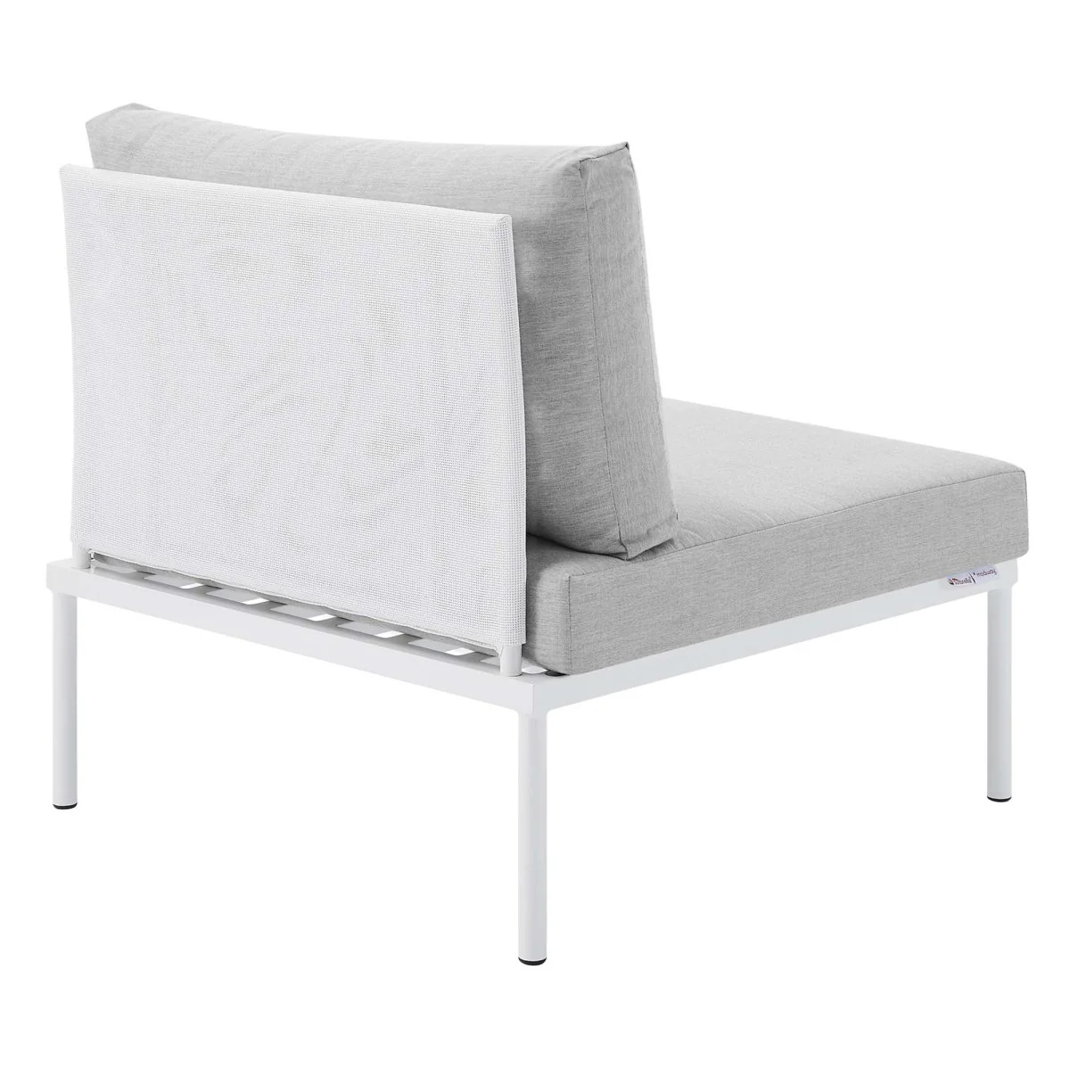 6-Piece Outdoor Patio Aluminum Sectional Sofa Set - Image 7