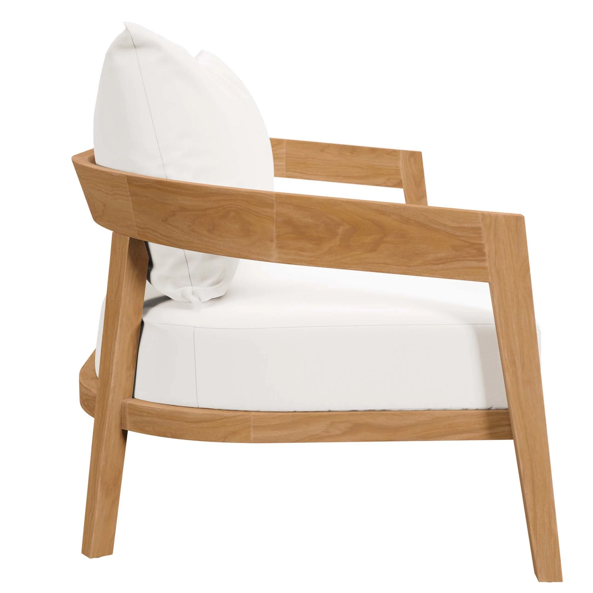 6-Piece Outdoor Teak Wood Patio Seating Set - Image 11