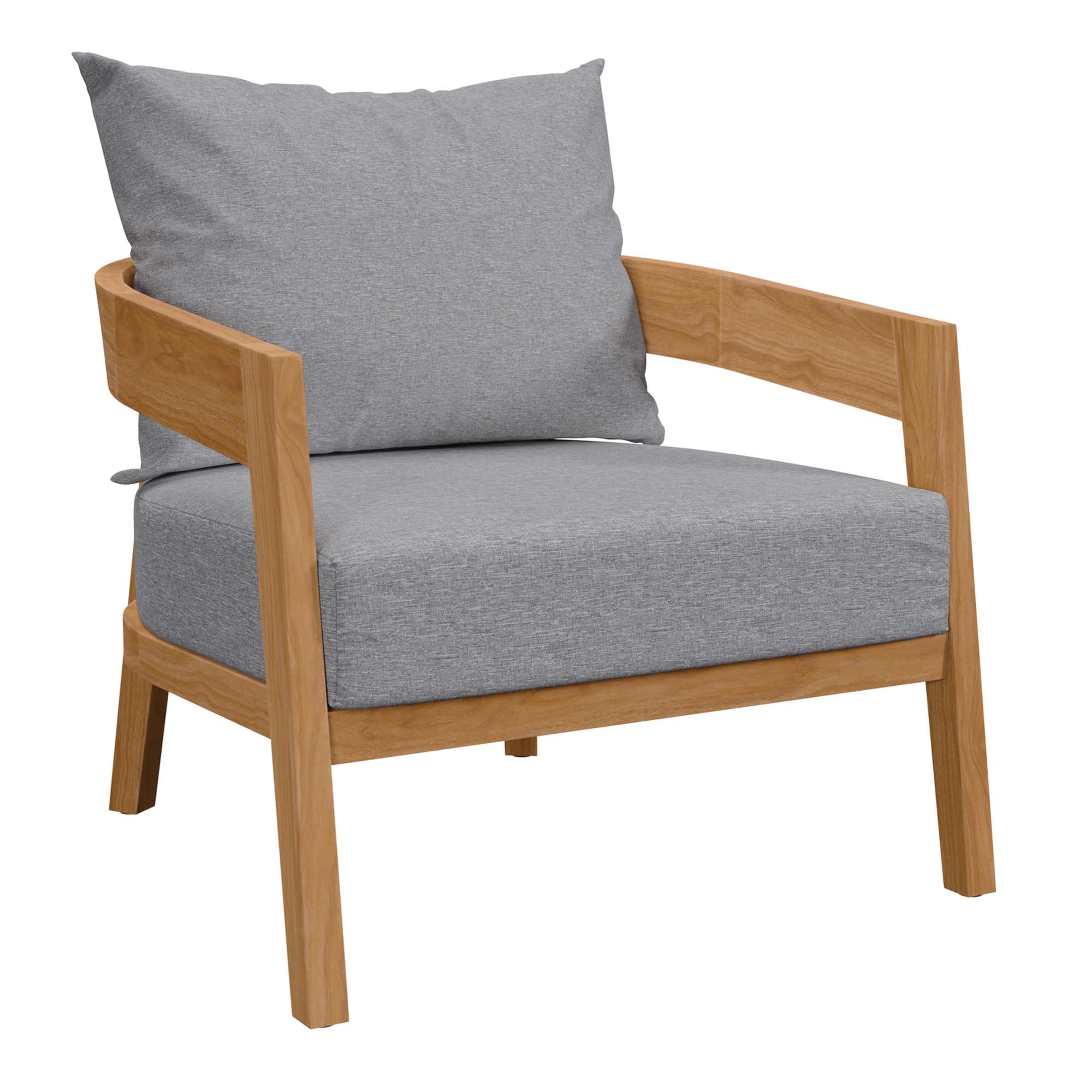 6-Piece Outdoor Teak Wood Patio Seating Set - Image 24