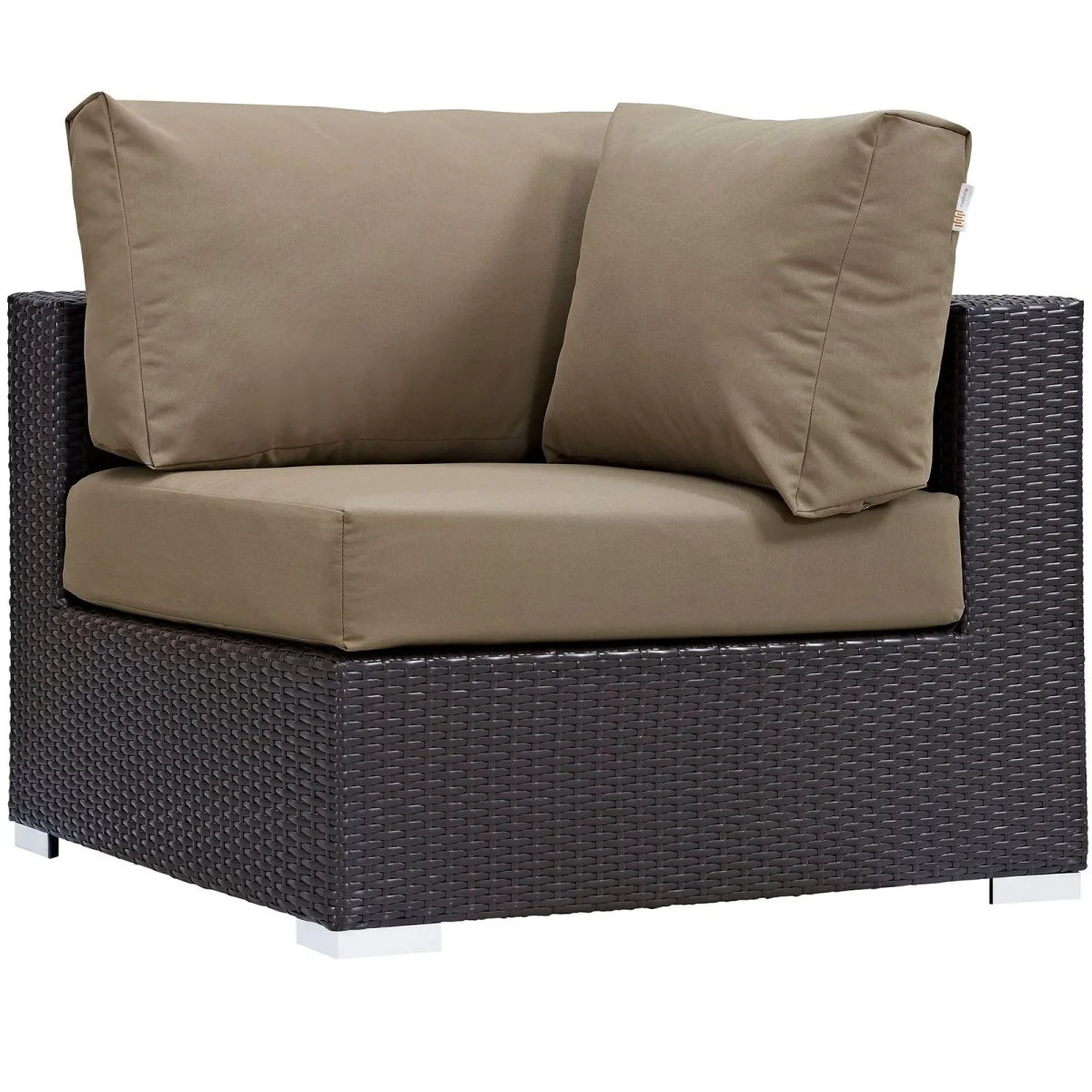 6-Piece Outdoor Woven Patio Sectional Set - Image 20