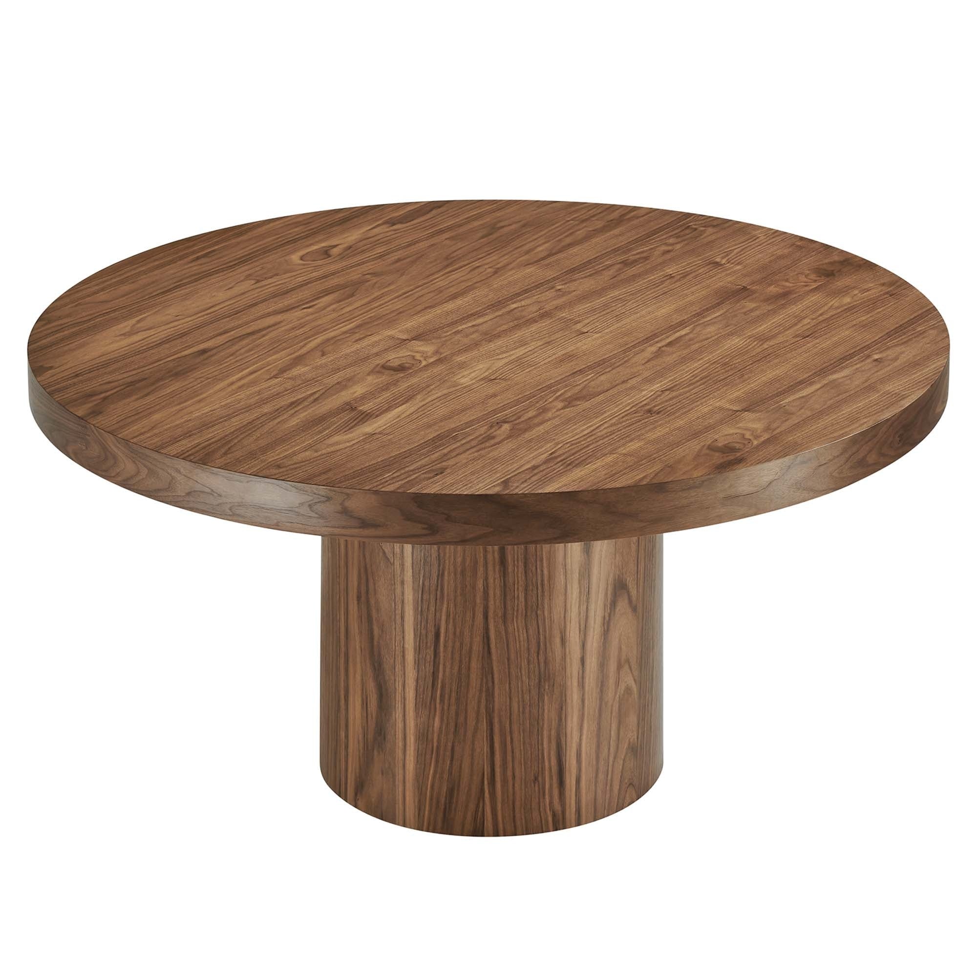 60 Inch Round Modern High Gloss MDF Dining Table - Image 9