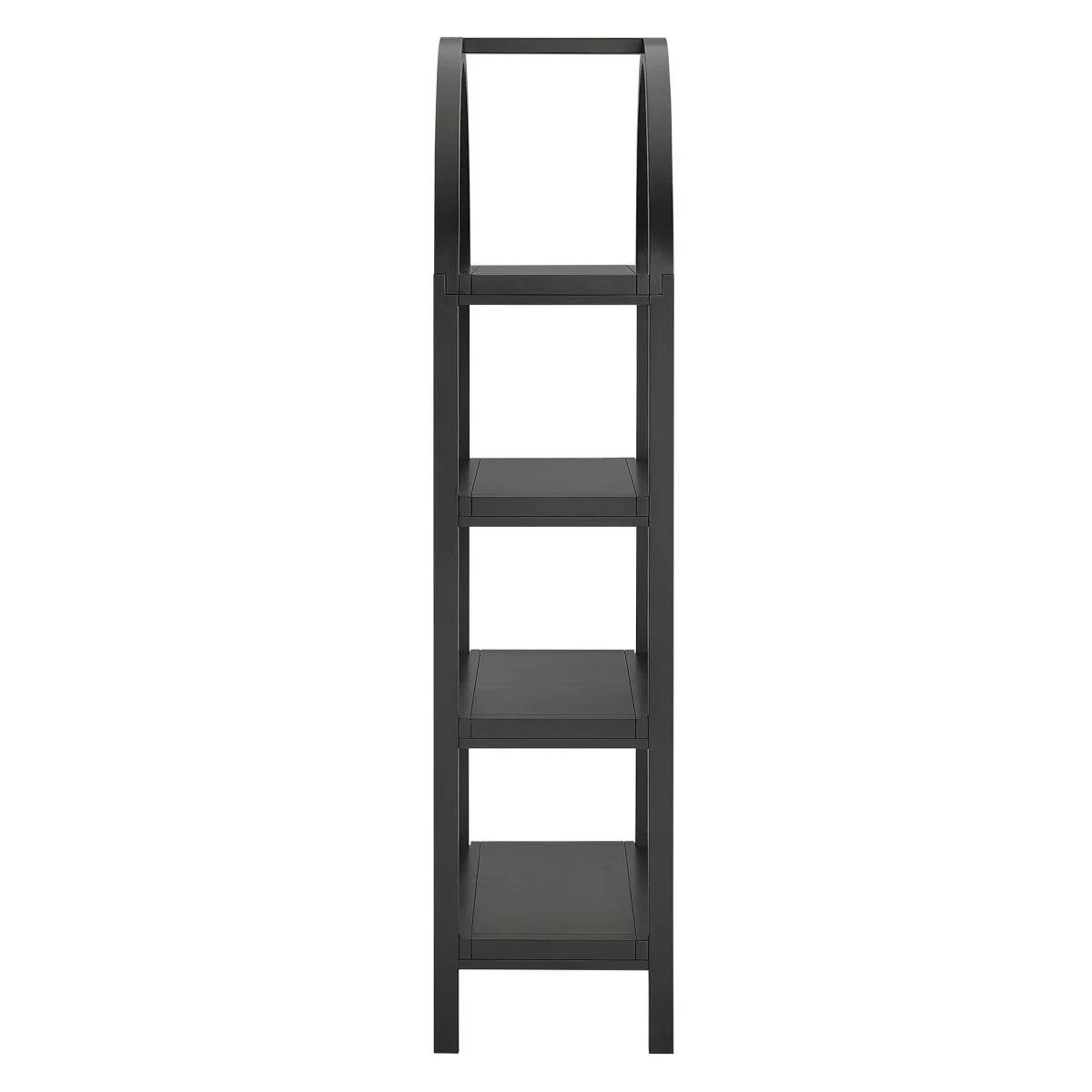 60" Tall Arched Sculptural Pine Wood Bookshelf - Image 12