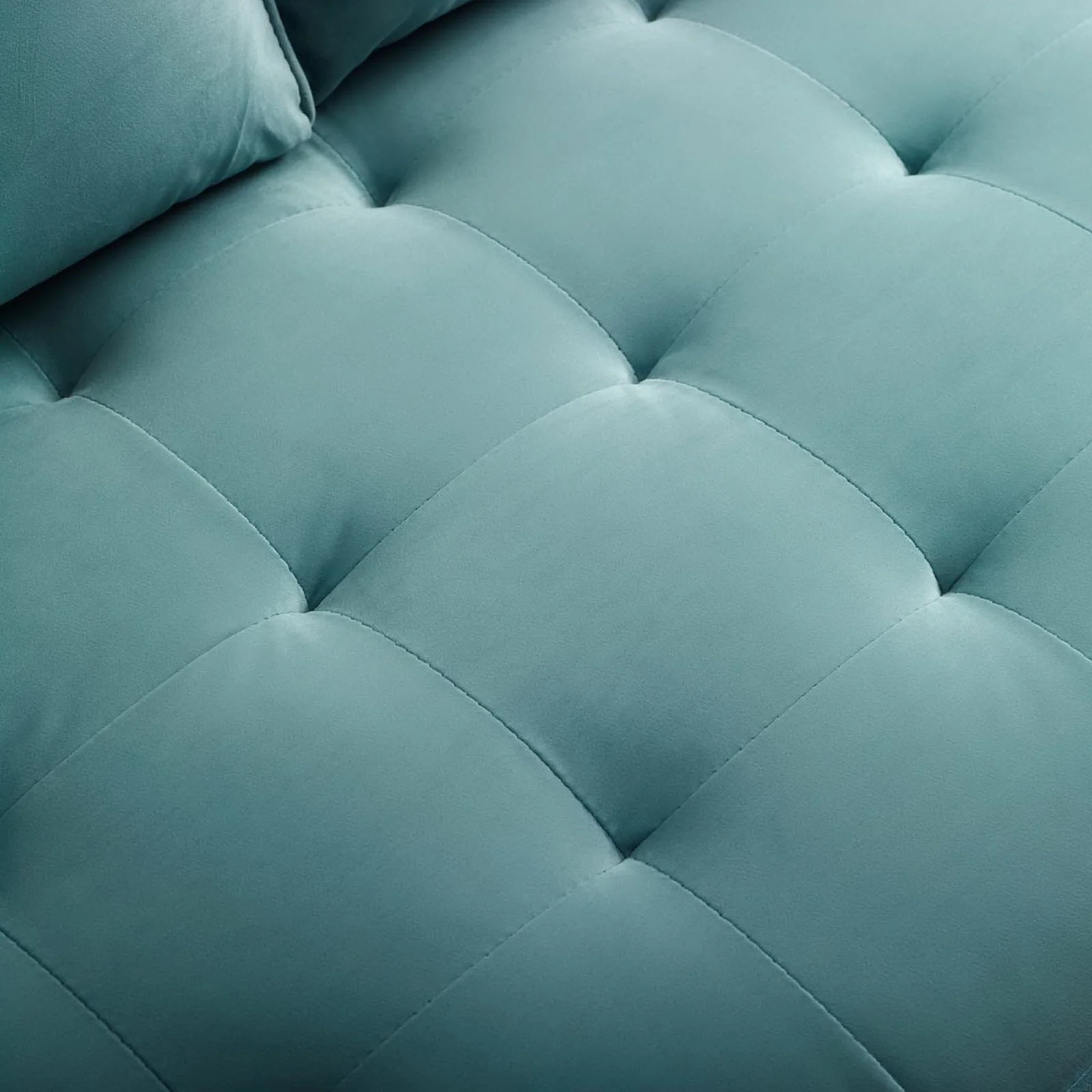 62 Inch Mid-Century Modern Performance Velvet Loveseat - Image 13