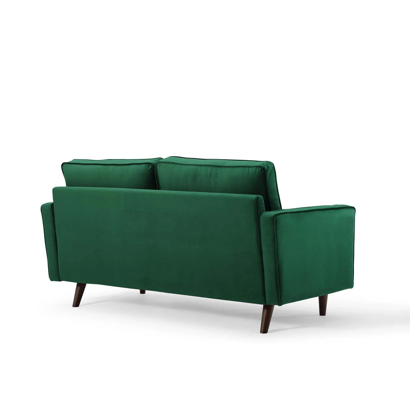 62 Inch Mid-Century Modern Performance Velvet Loveseat - Image 26