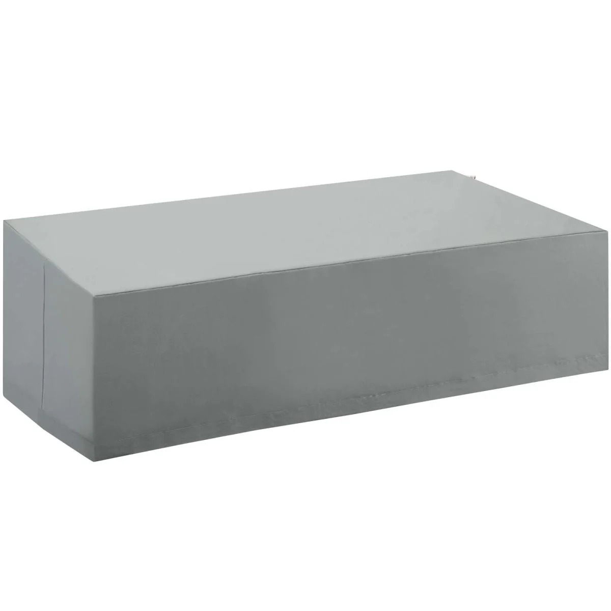 65" Gray Outdoor All-Weather Patio Loveseat and Multi-Use Furniture Cover