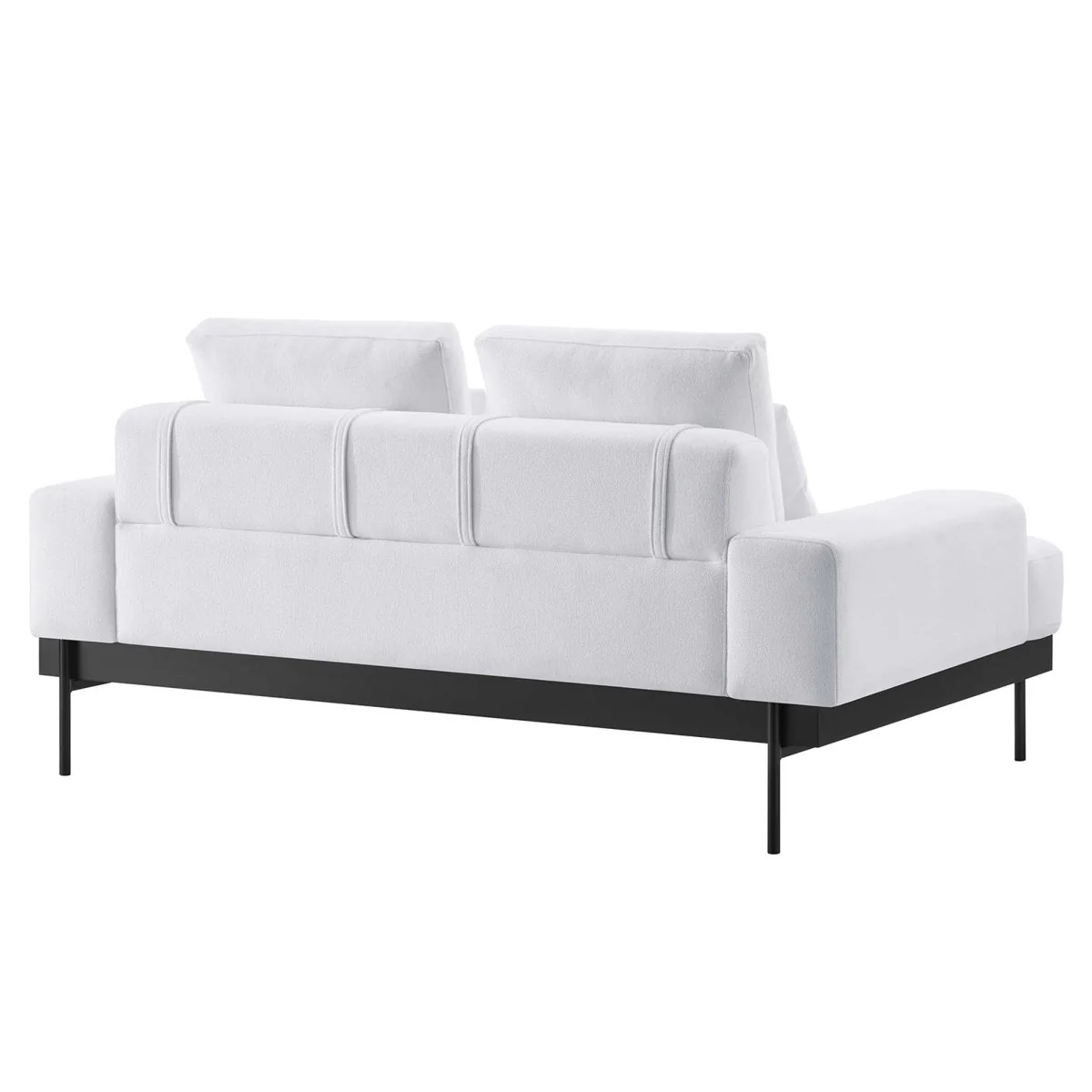 68 Inch Modern Upholstered Fabric Loveseat - Image 16