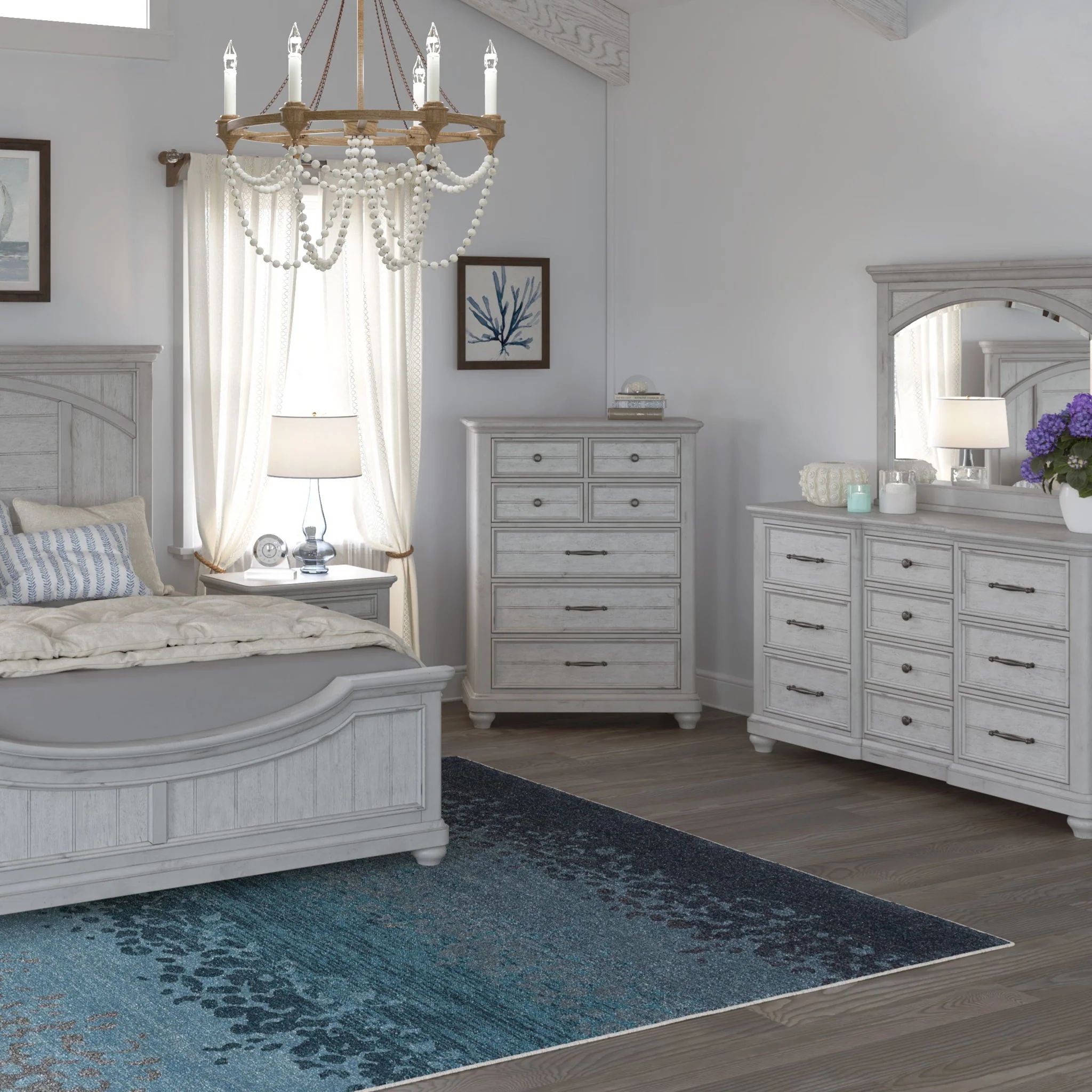 7 Drawer Chest - Gray - Image 4