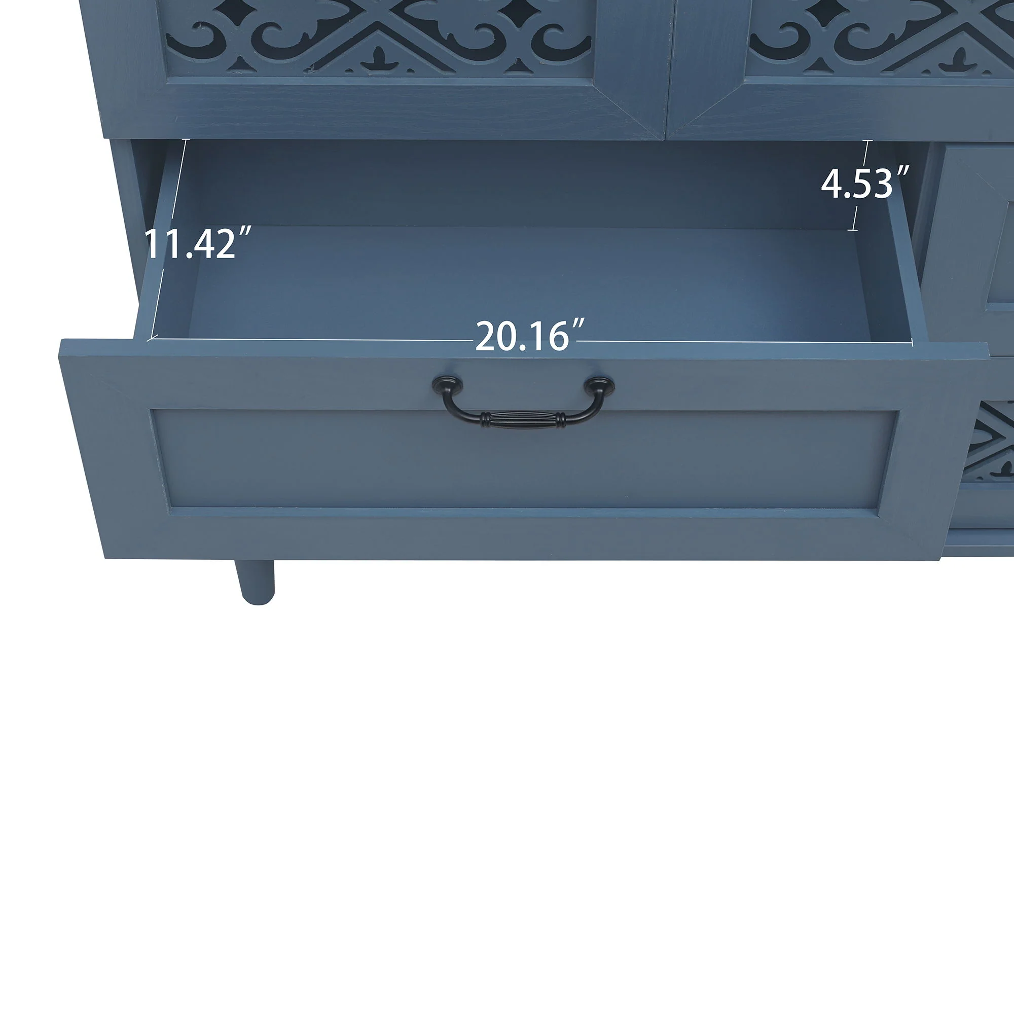 7 Drawer Classic Cabinet - Image 4