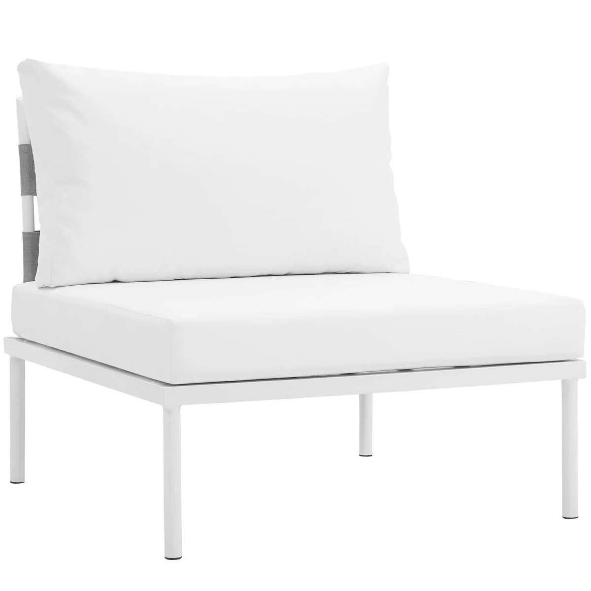 7-Piece Outdoor Patio Aluminum Sectional Sofa Set - Image 27