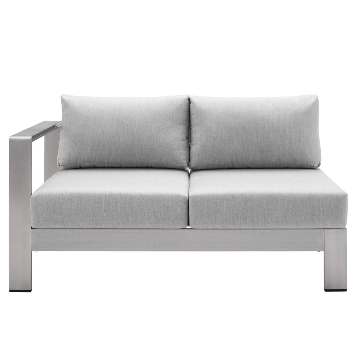 7-Piece Outdoor Sunbrella Aluminum Patio Sectional Set - Image 10