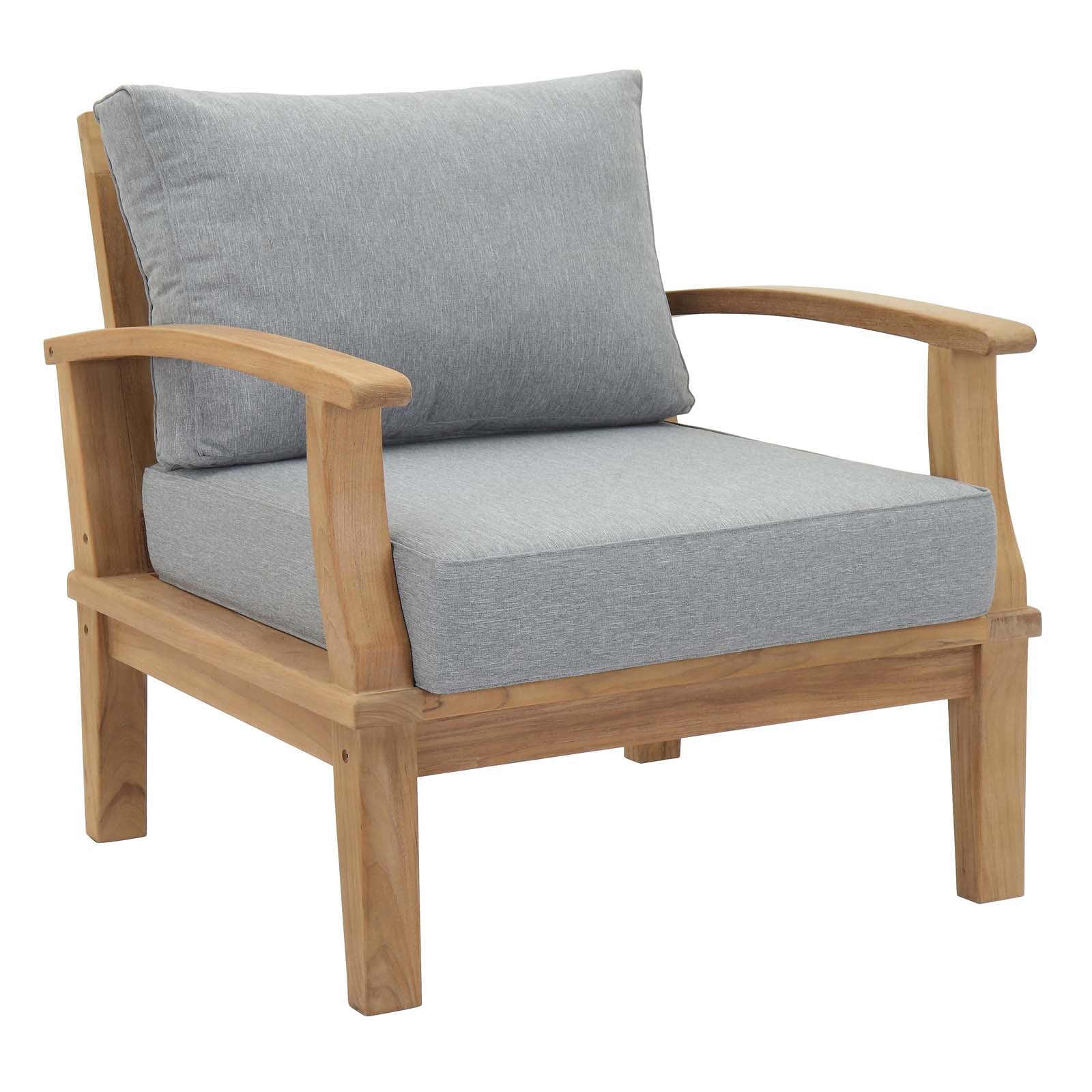 7-Piece Outdoor Teak Wood Patio Seating Set - Image 3