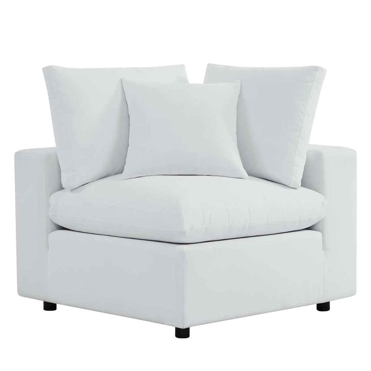 72" 2-Piece Modern Aluminum Outdoor Loveseat for Patio, Deck & Garden Seating - Image 7