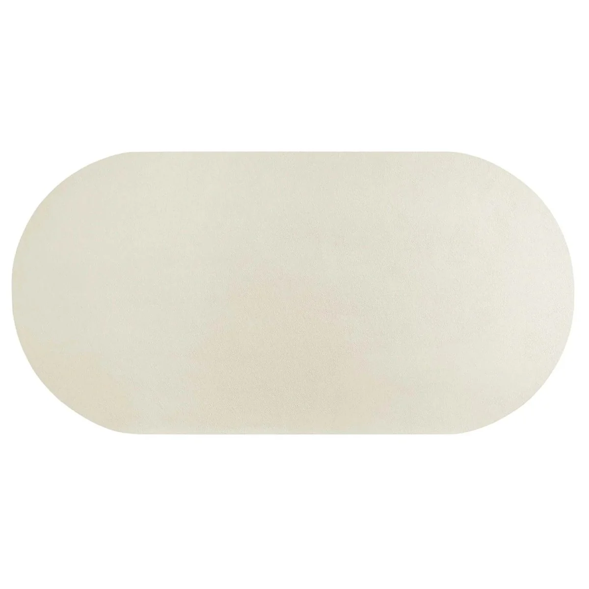 72 Inch Oval Modern Concrete Dining Table - Image 3