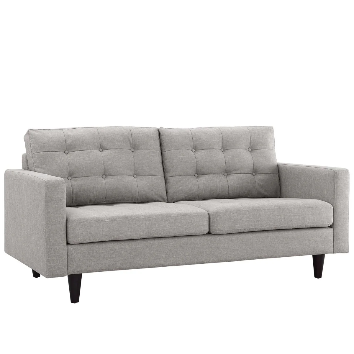 73-Inch Empress Upholstered Fabric Loveseat - Image 13