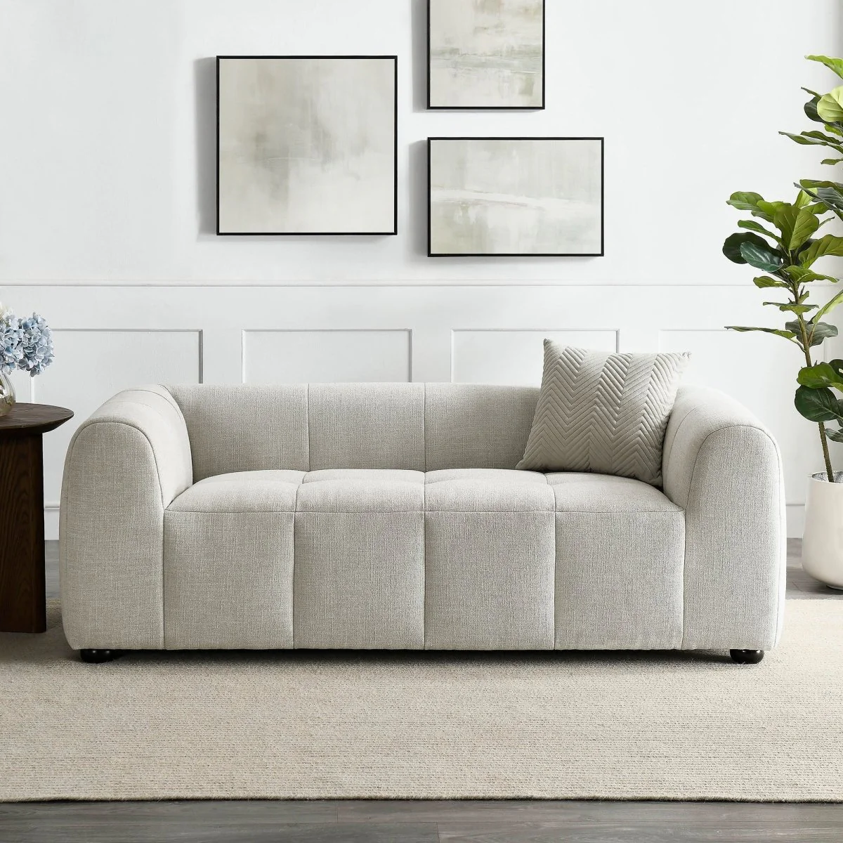 75-Inch Liana Upholstered Fabric Deep Seat Loveseat - Image 14