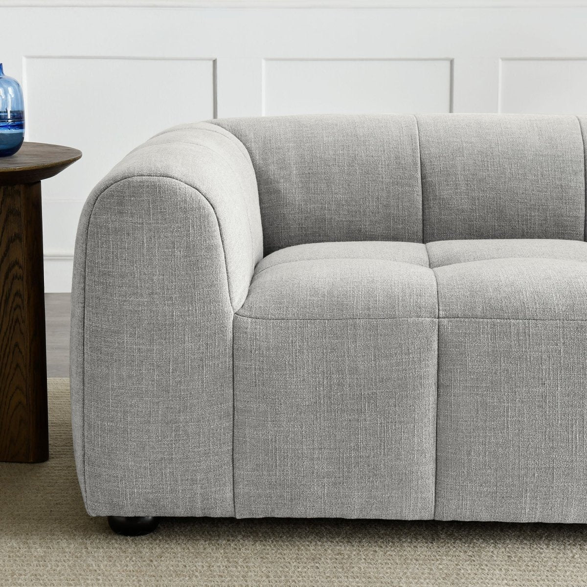 75-Inch Liana Upholstered Fabric Deep Seat Loveseat - Image 4