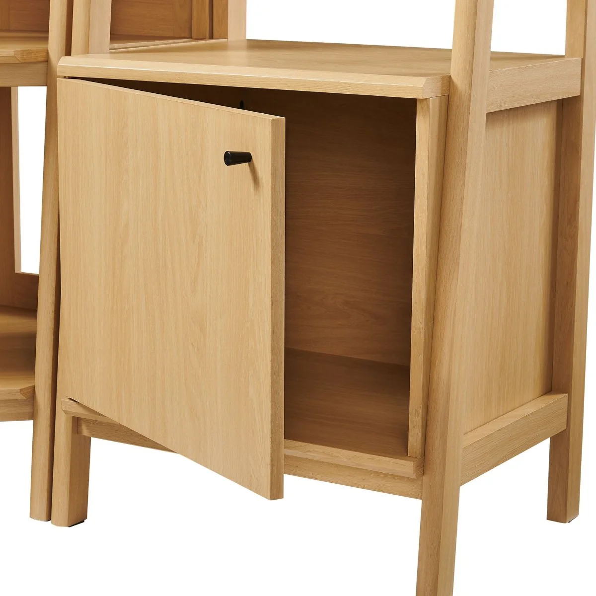 76" 3-Piece Wood Corner Bookshelf Set with Narrow Units - Image 6