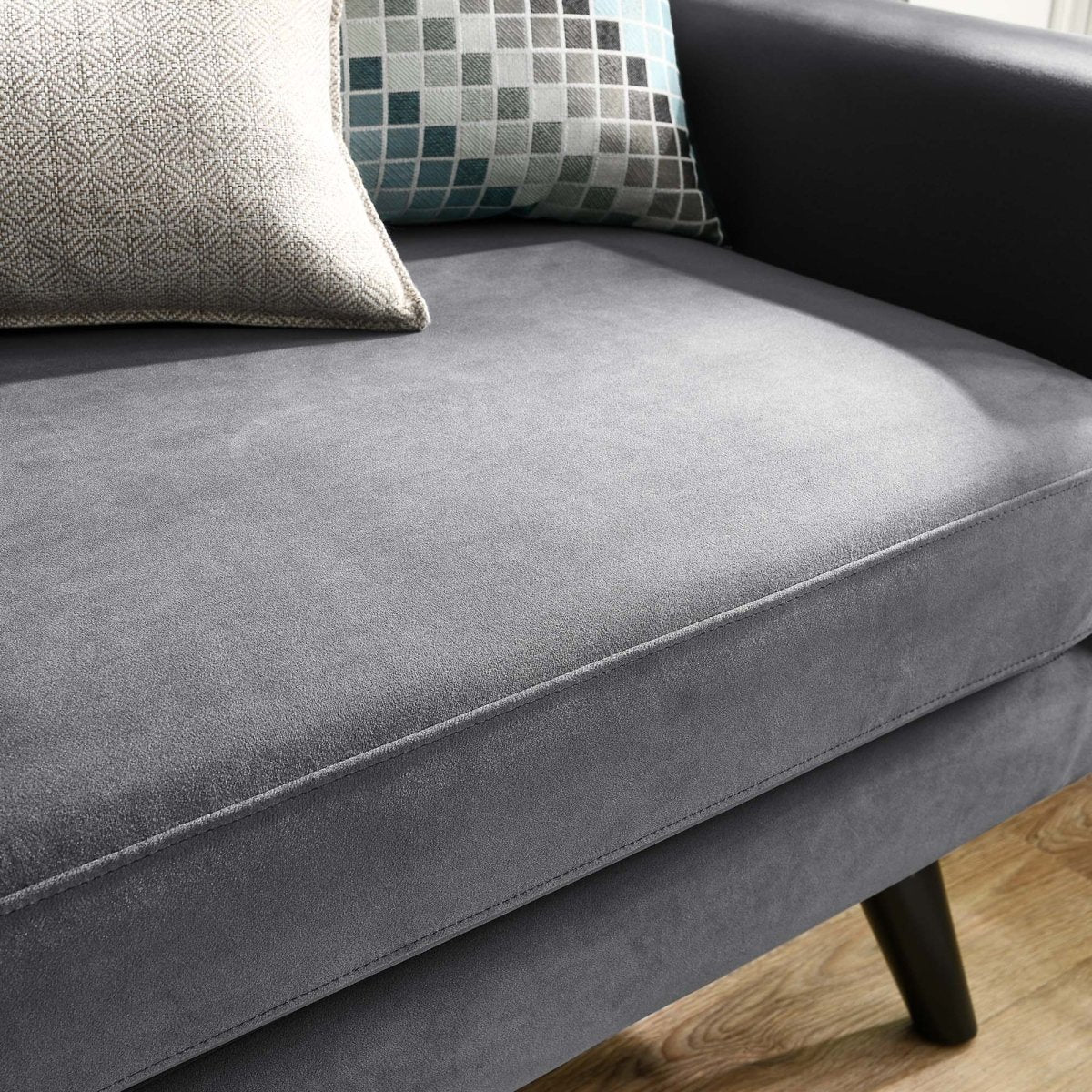 79 Inch Mid-Century Modern Performance Velvet Loveseat - Image 15