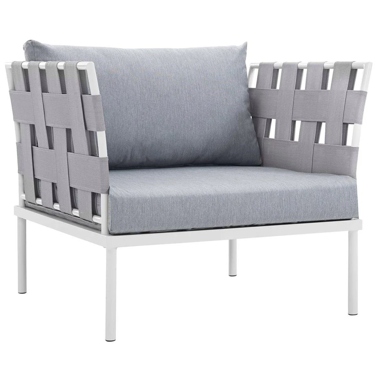 8-Piece Outdoor Patio Aluminum Sectional Sofa Set - Image 14