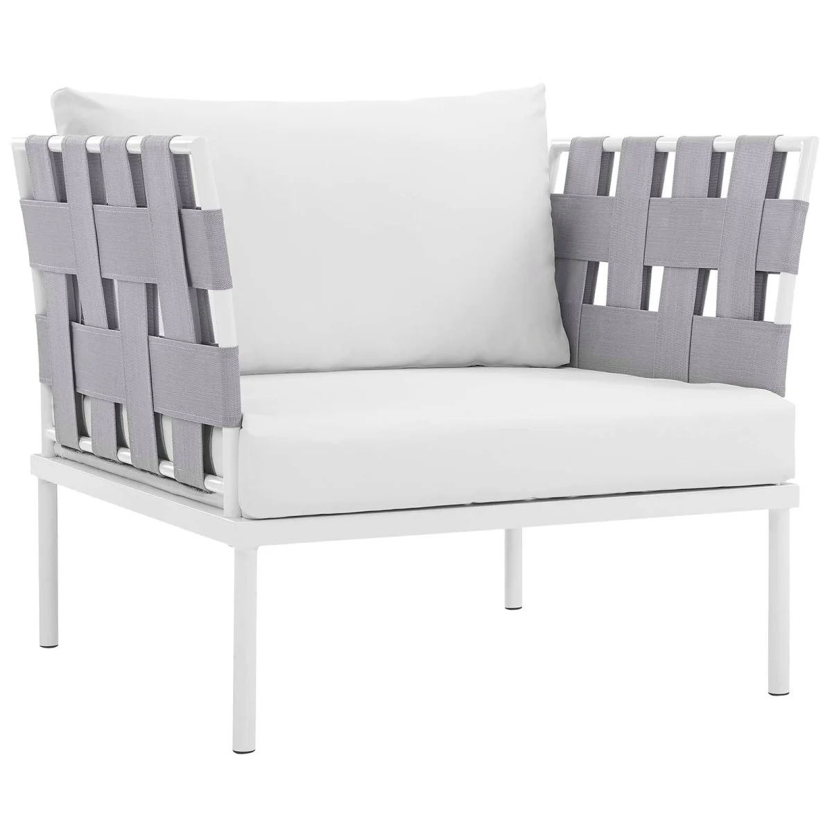8-Piece Outdoor Patio Aluminum Sectional Sofa Set - Image 30