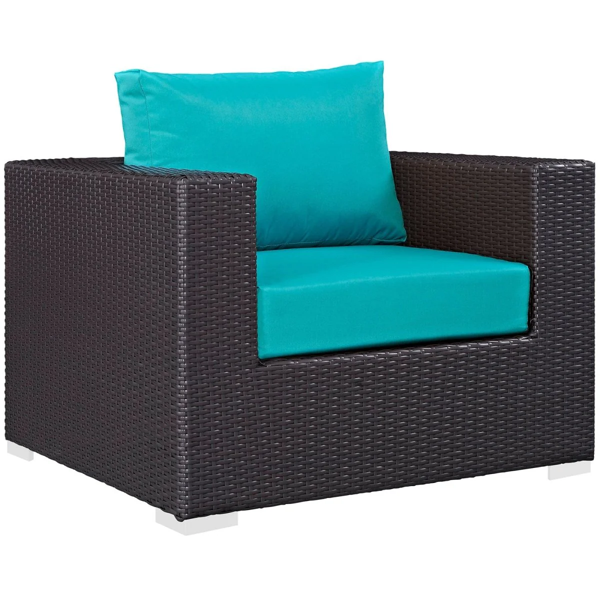 8-Piece Outdoor Patio Rattan Aluminum Sectional Sofa Set - Image 24