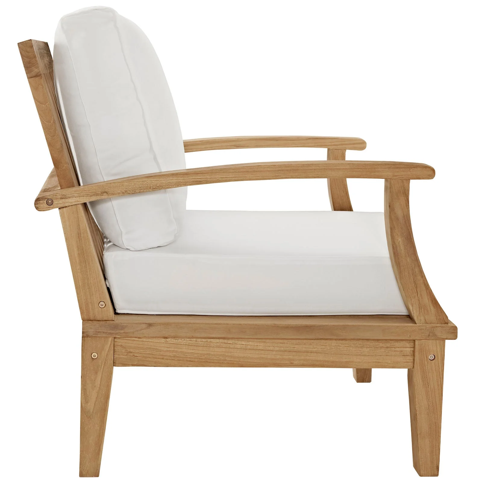 8-Piece Outdoor Teak Wood Patio Seating Set - Image 26