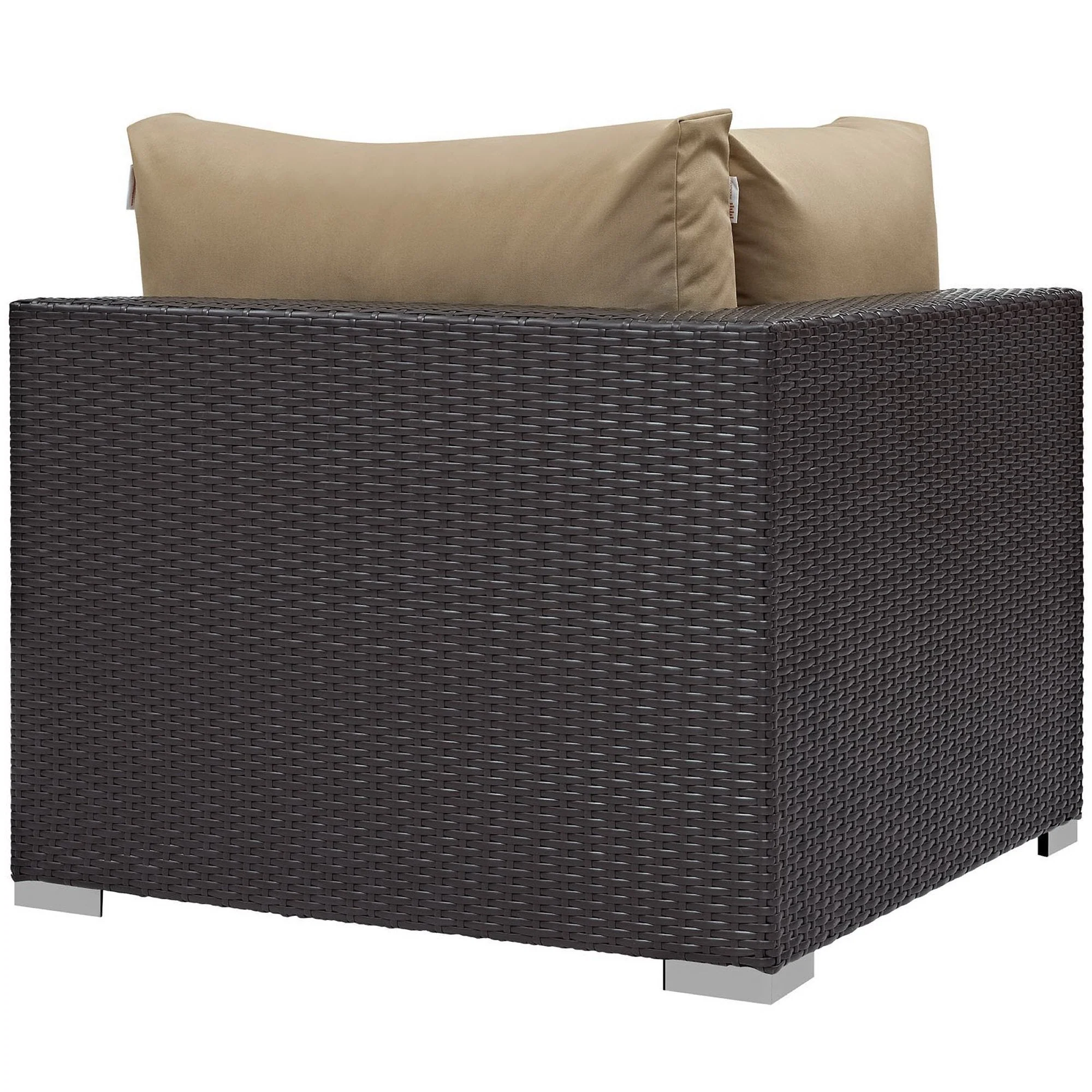 8-Piece Outdoor Wicker Patio Sectional Set - Image 9
