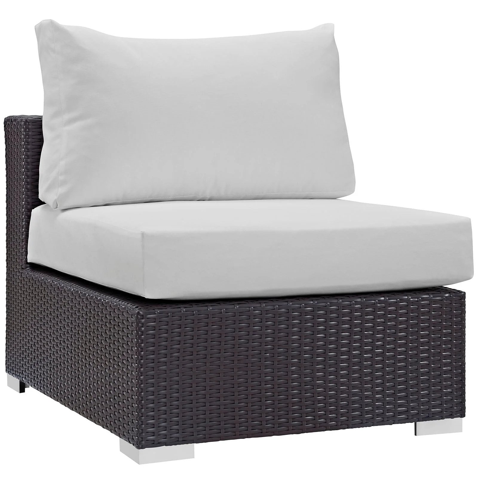8-Piece Wicker Rattan Patio Sectional Sofa Set with Cushions for Outdoor Living - Image 3