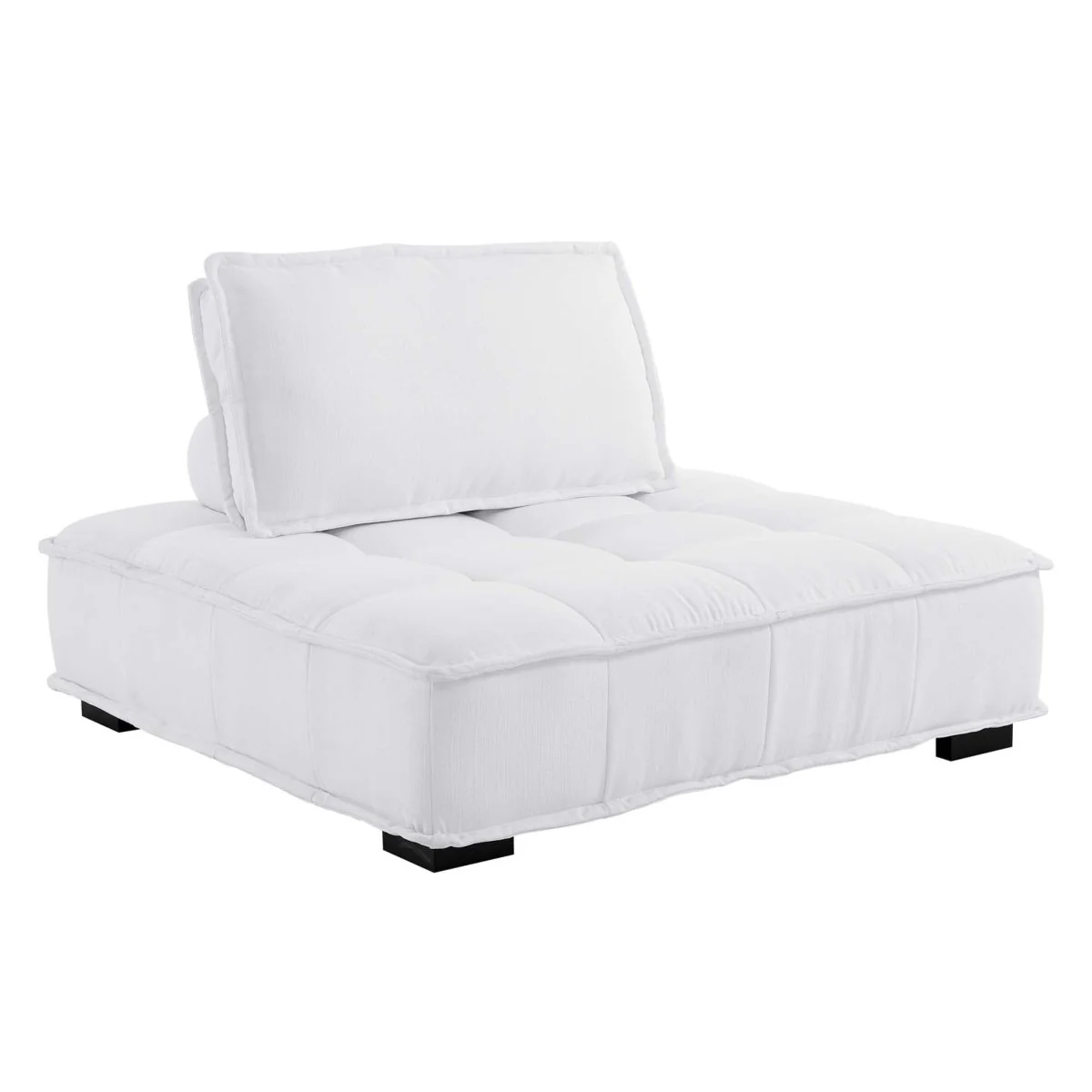 94 Inch Tufted Fabric 4-Piece Sectional Sofa - Image 30