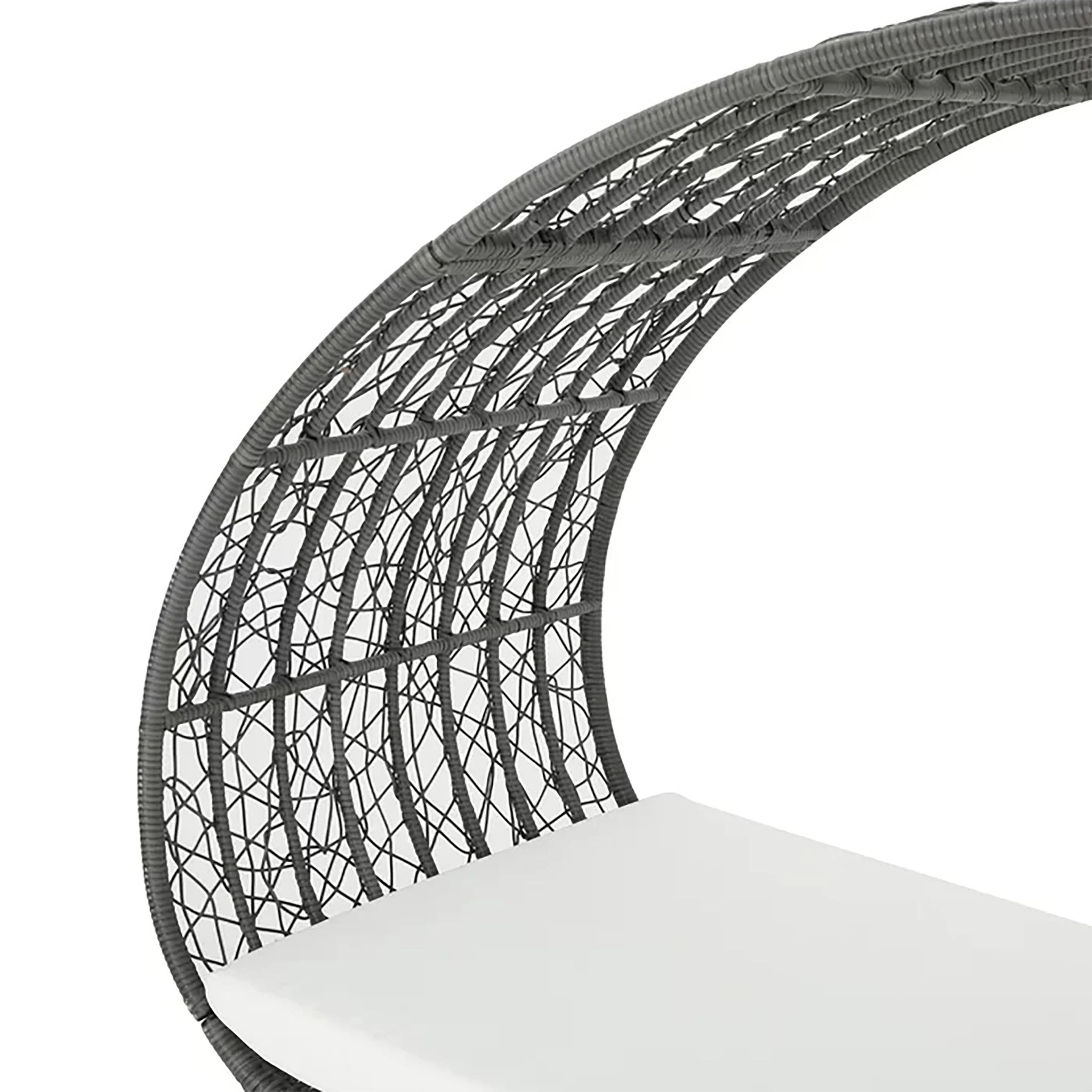 Abigal - Outdoor Wicker Daybed With Cushion - Image 4