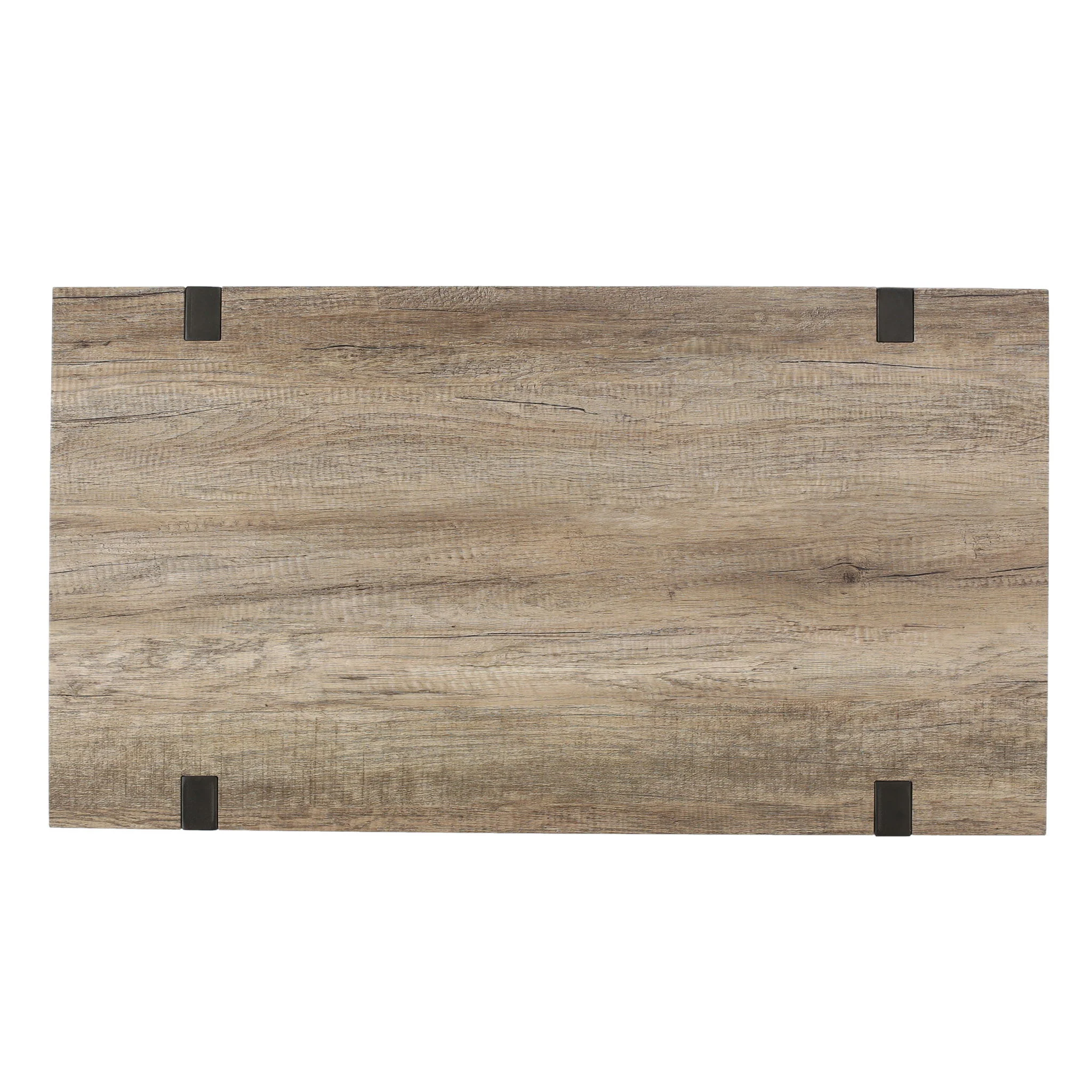 Abitha - Coffee Table With Industrial Powder Coated Metal Legs - Image 7