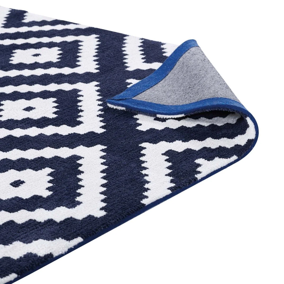 Abstract Diamond Trellis Polyester Area Rug - Contemporary Geometric Floor Rug Collection - Image 34