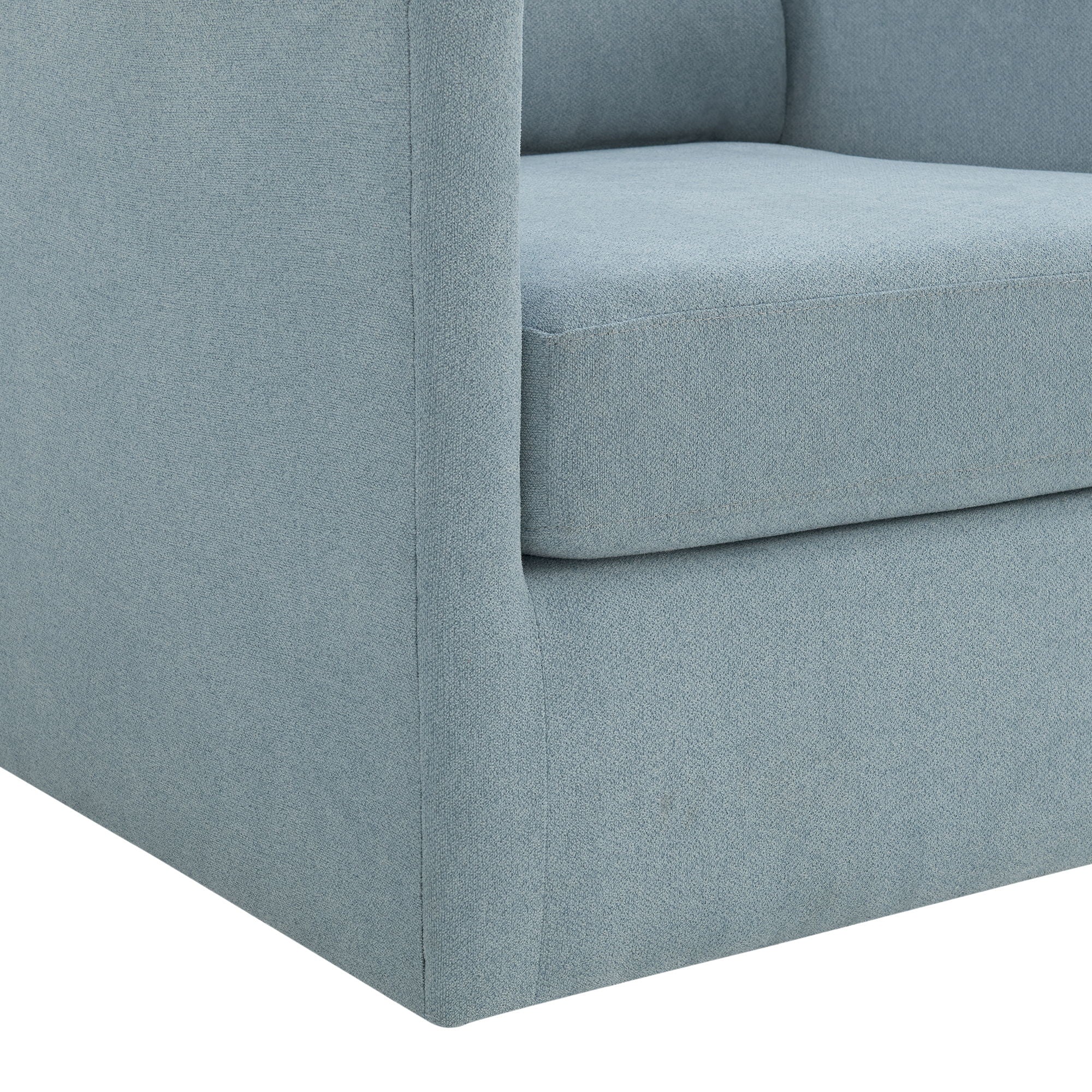 Acacia - Swivel Chair - Freya Light Blue - Image 7