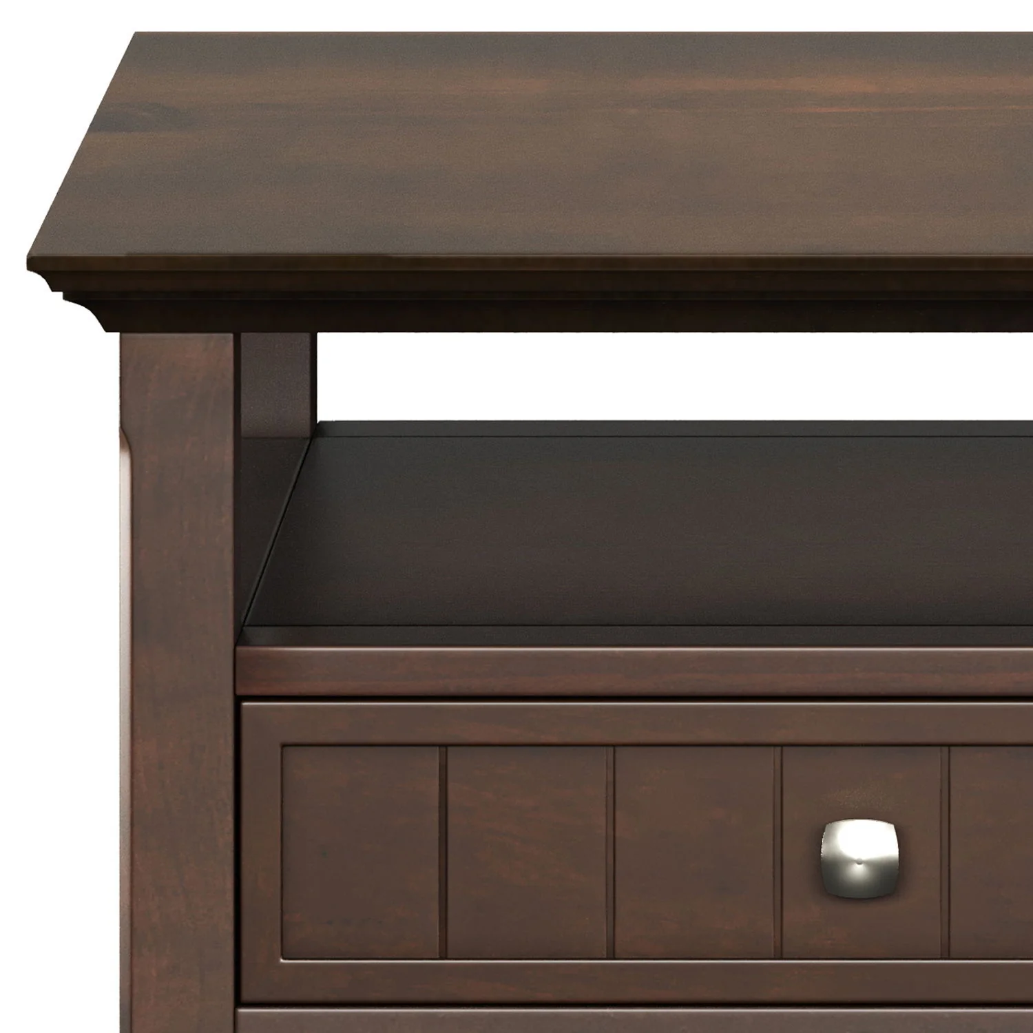 Acadian - Coffee Table With Drawer - Brown - Image 7