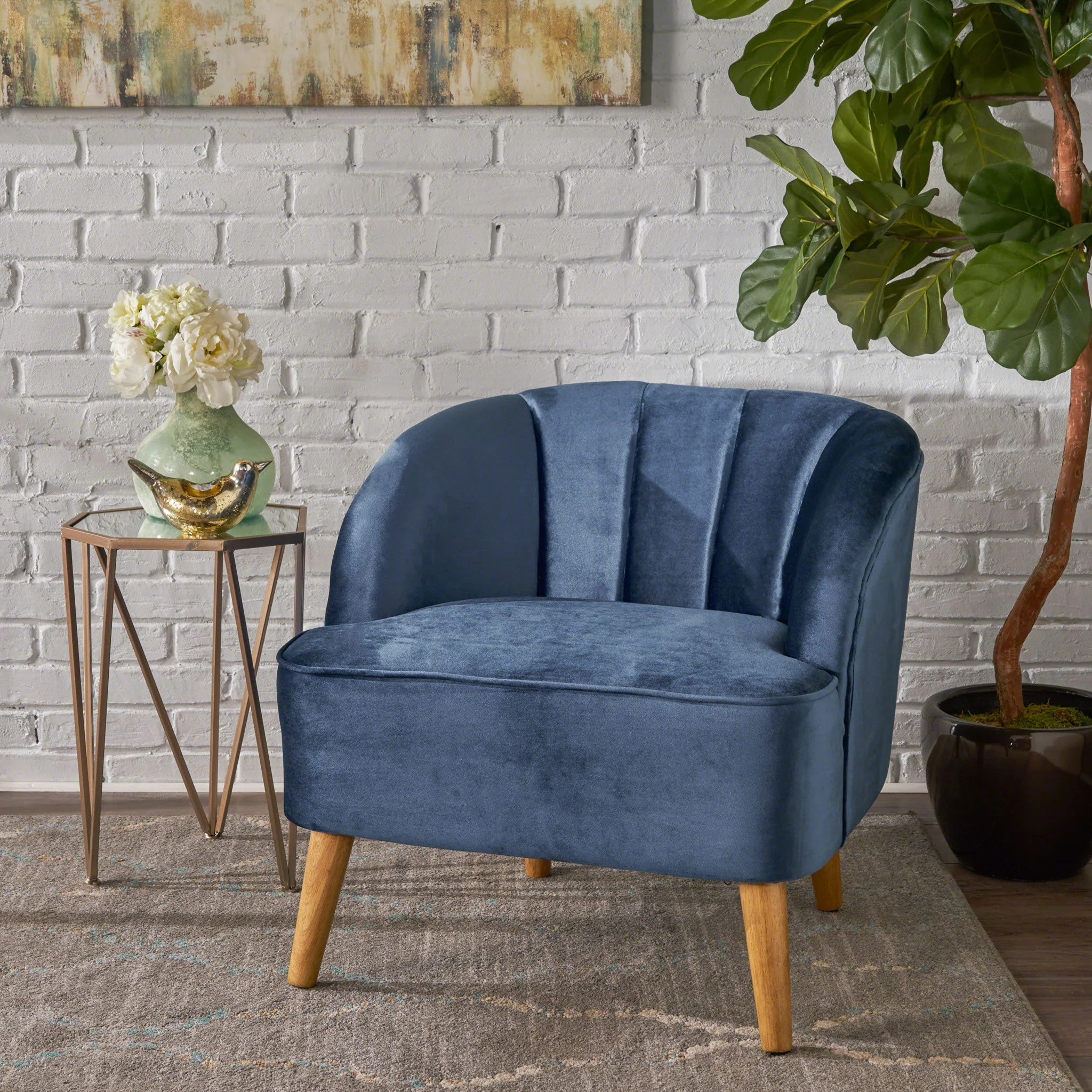 Accent Chair, Club Armchair, Modern Reading Chair - Image 14