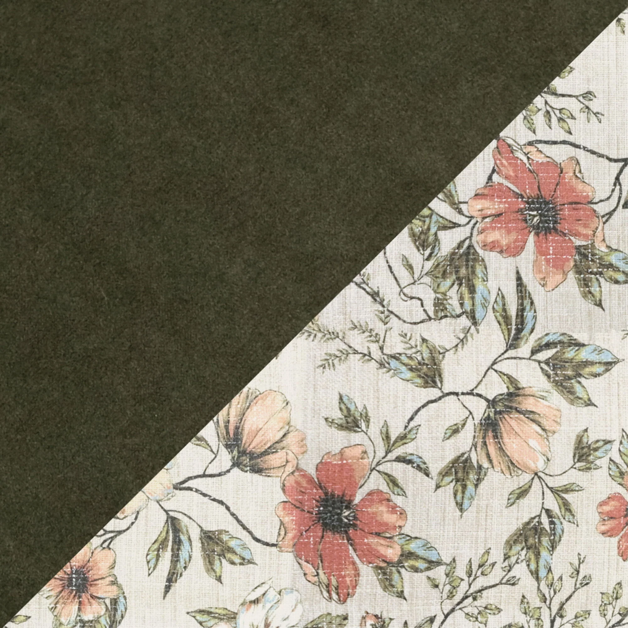 Accent Chair With Unique Print Fabric - Image 3