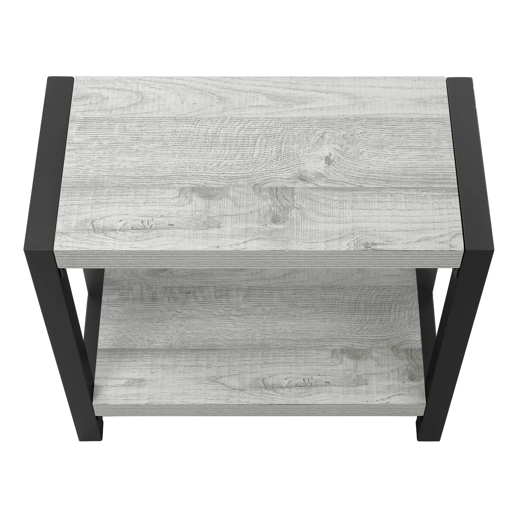 Accent Side Table, Narrow, Small, 2 Tier, Contemporary And Modern - Image 17
