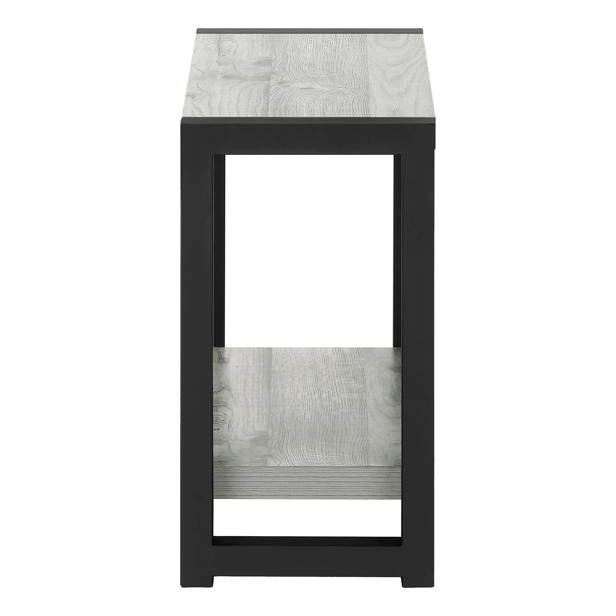 Accent Side Table, Narrow, Small, 2 Tier, Contemporary And Modern - Image 26
