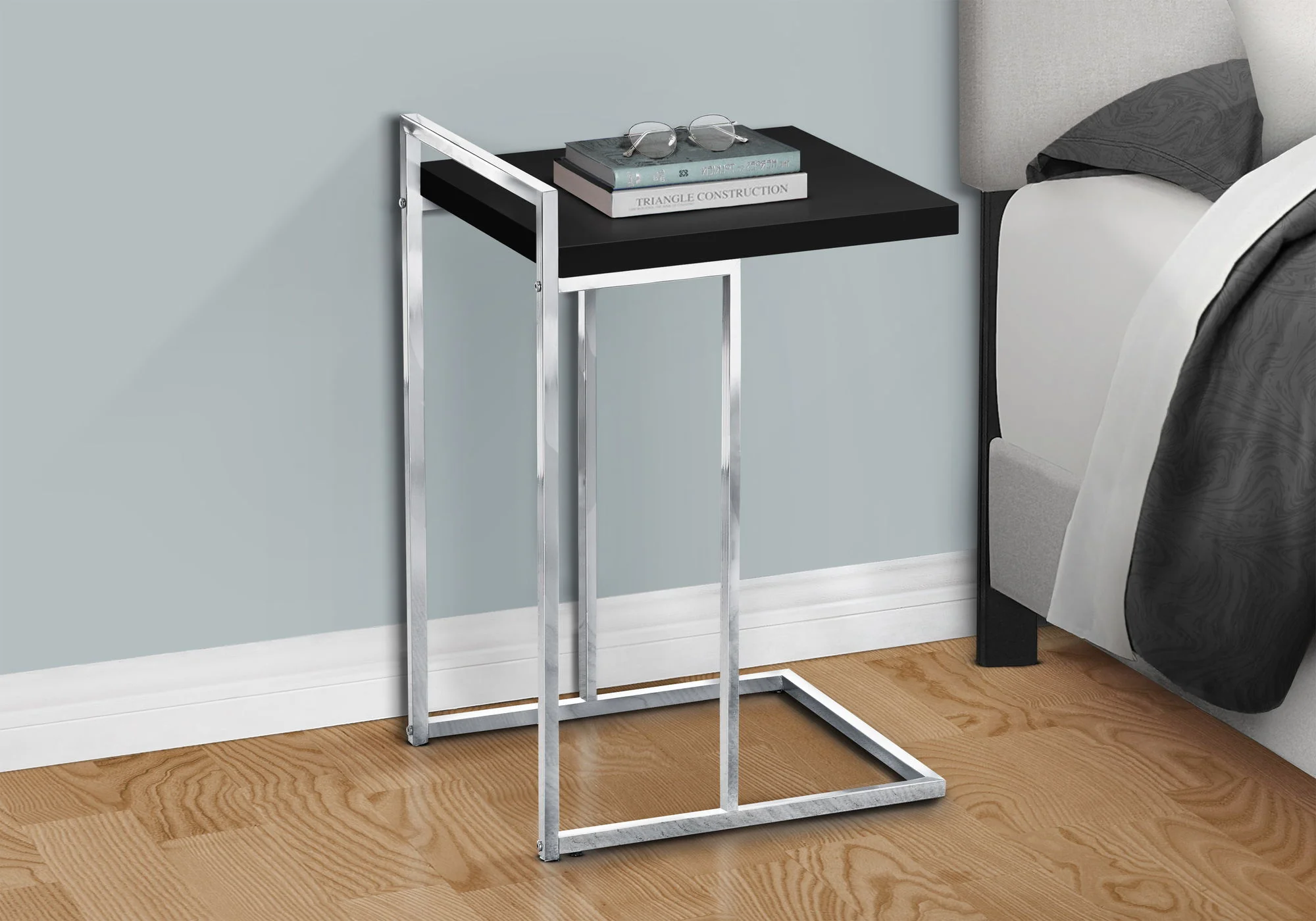 Accent Table, C - Shaped, Contemporary & Modern - Image 13