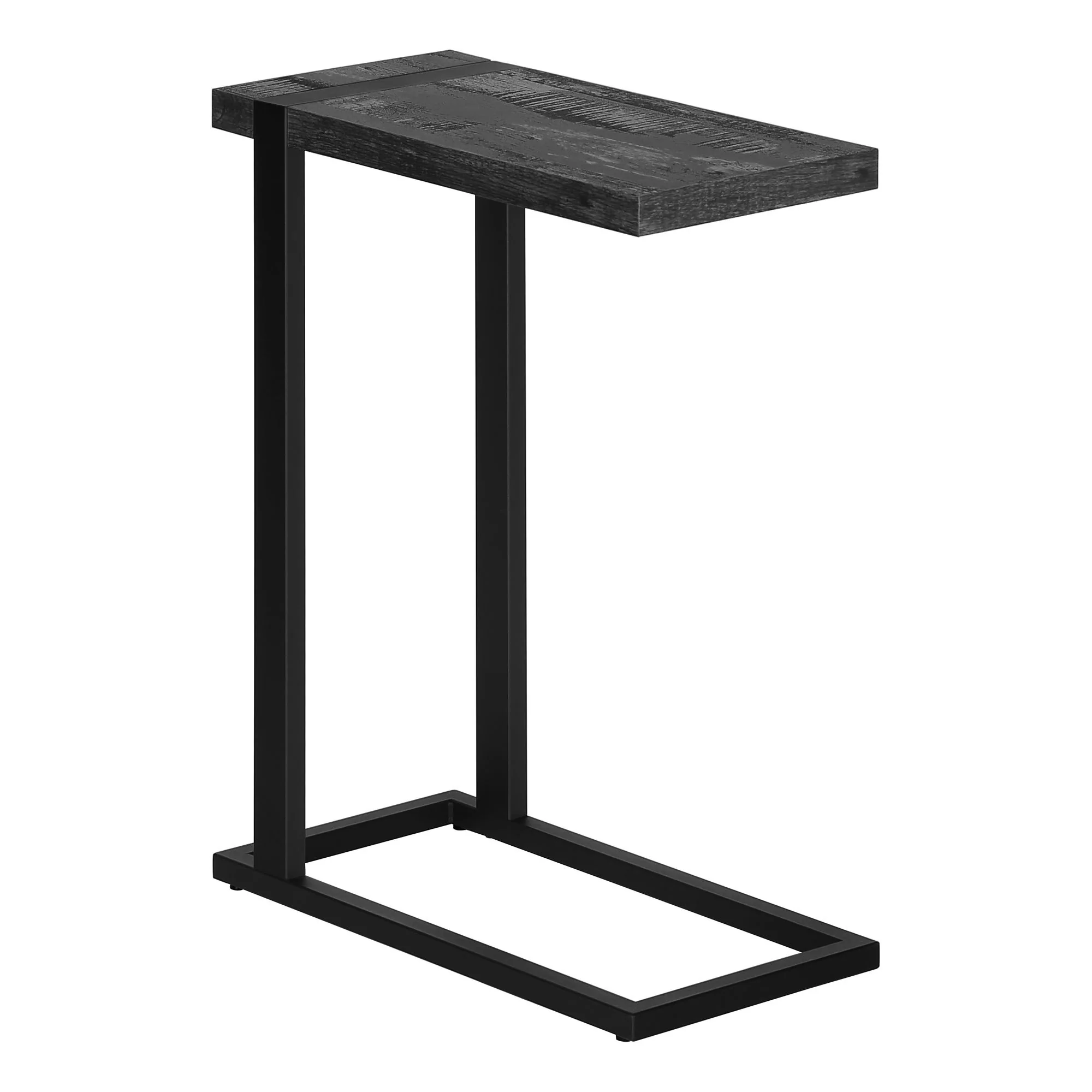 Accent Table, C - Shaped, Contemporary & Modern Stylish Design - Image 2