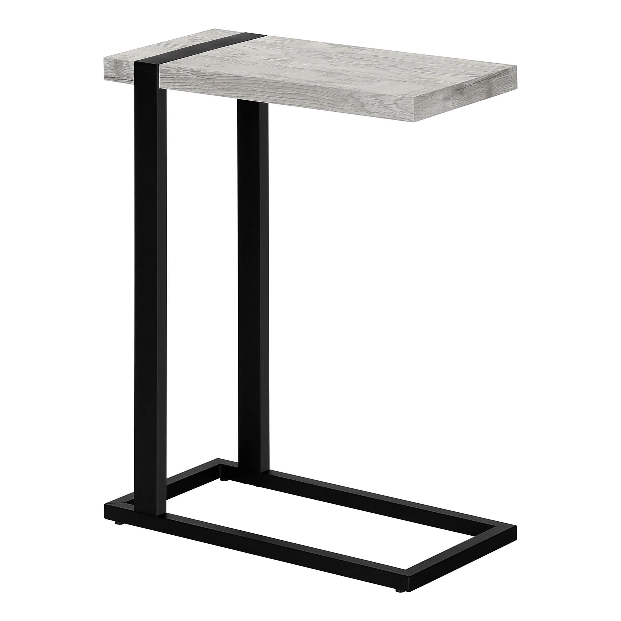 Accent Table, C - Shaped, Contemporary & Modern Stylish Design - Image 3