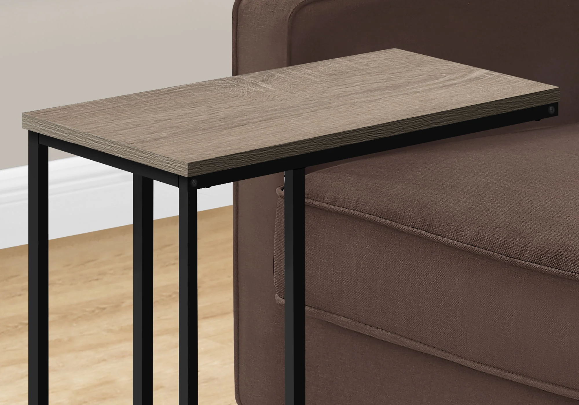 Accent Table, C - Shaped, Space-Saving Functionality - Image 17