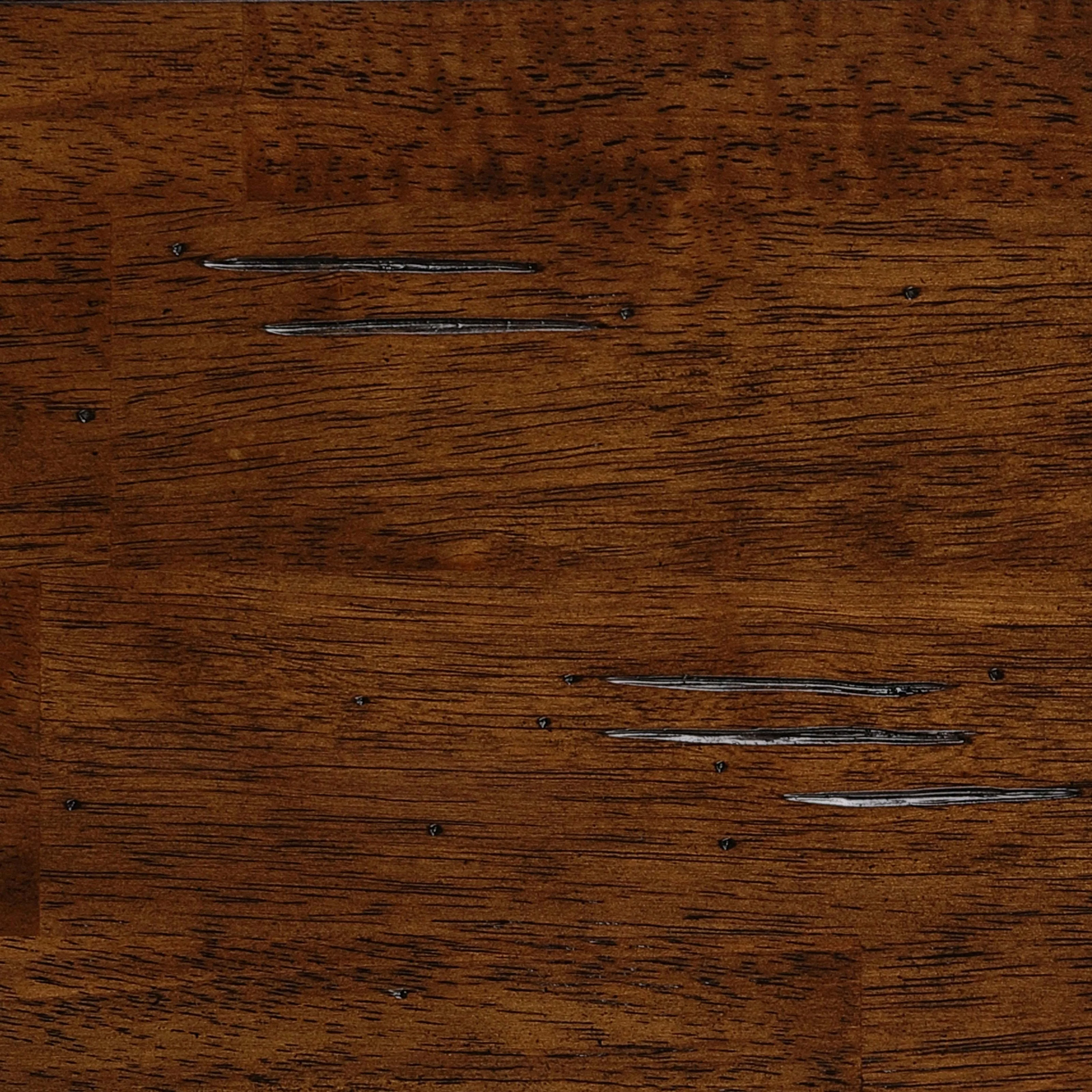 Achelle 11-Hook Coat Rack in Tobacco Rubberwood - Image 3