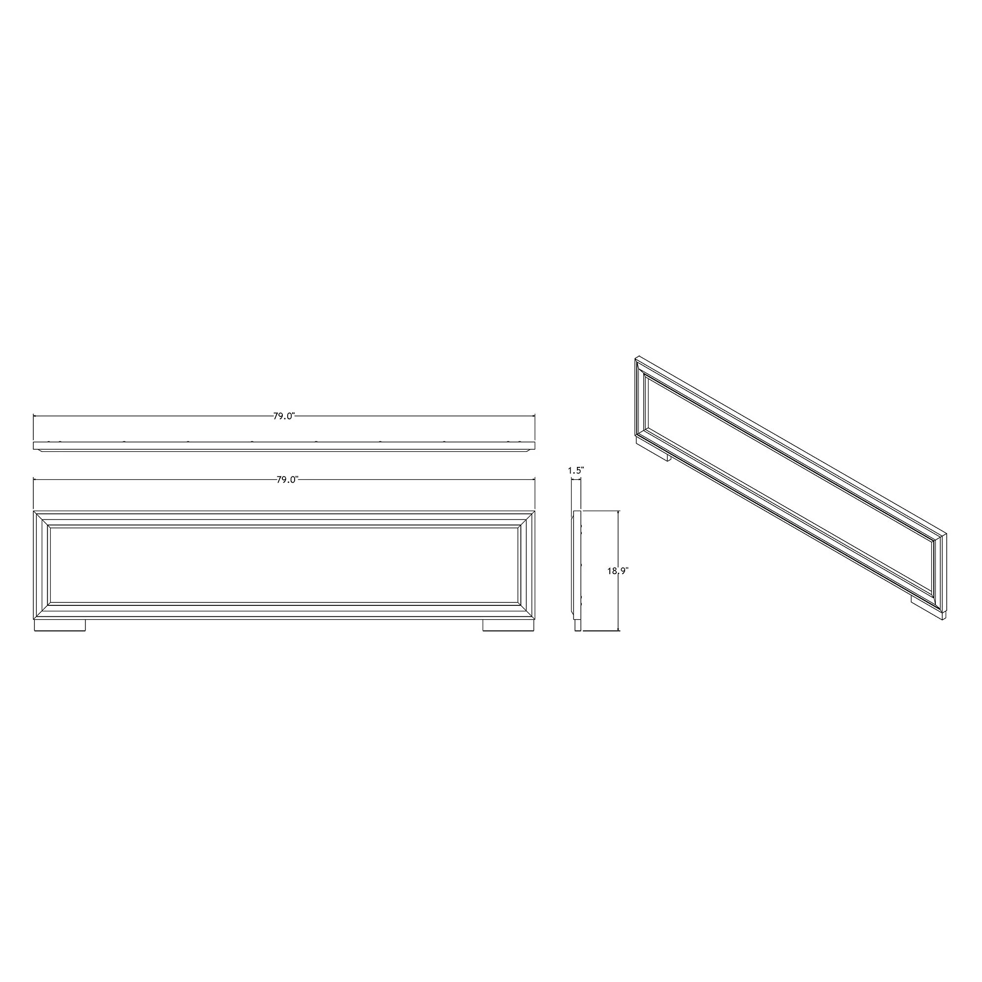 Adelaide - Bed With LED - Image 5