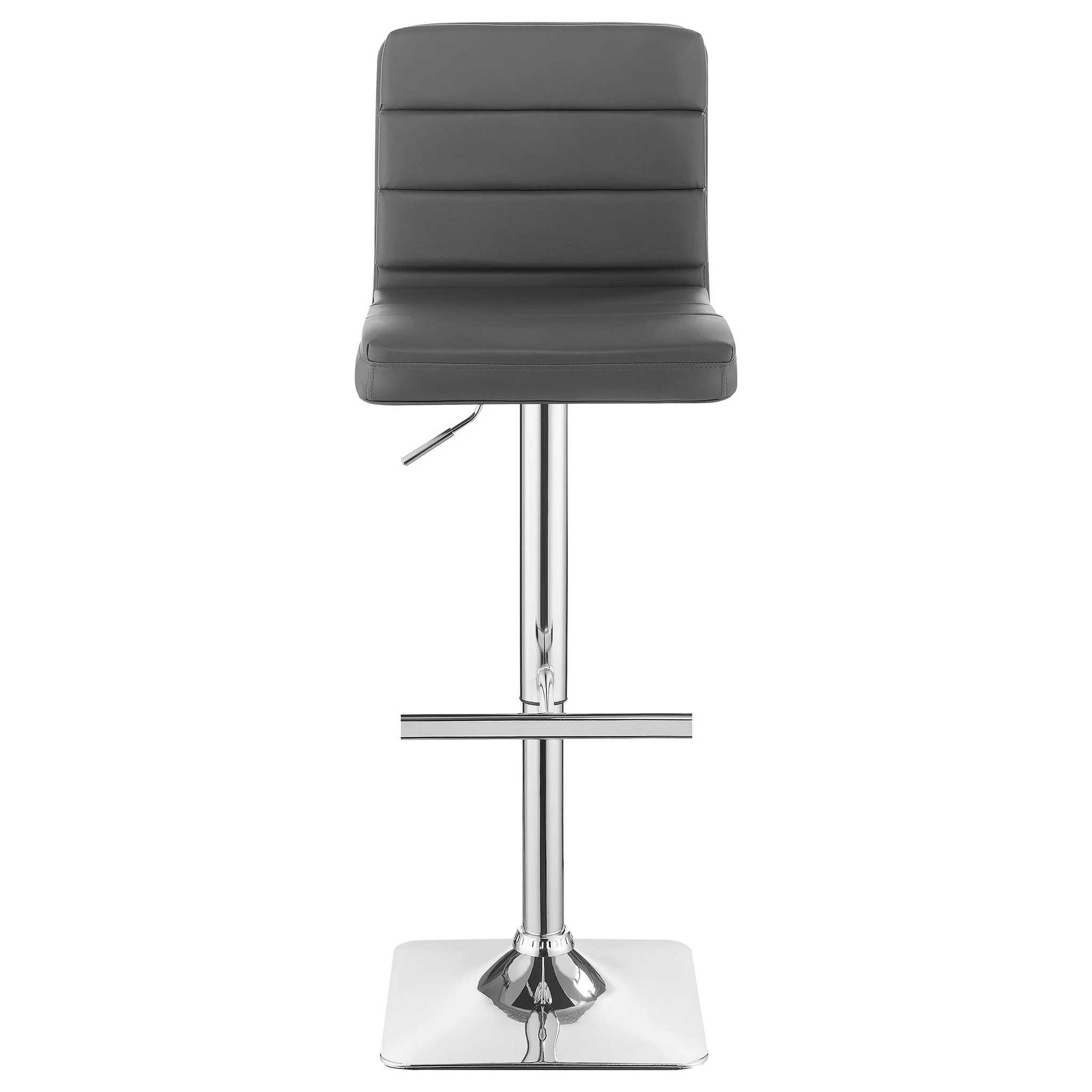 Adjustable Bar Stool (Set of 2) - Gray - Image 4