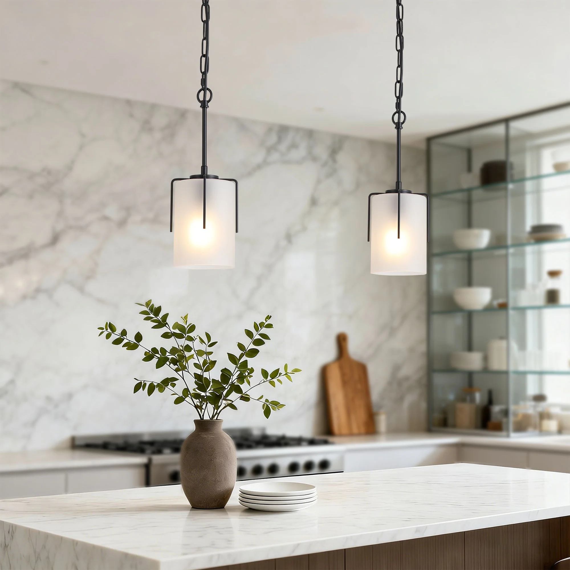 Adjustable Cylindrical Pendant Light - Image 10