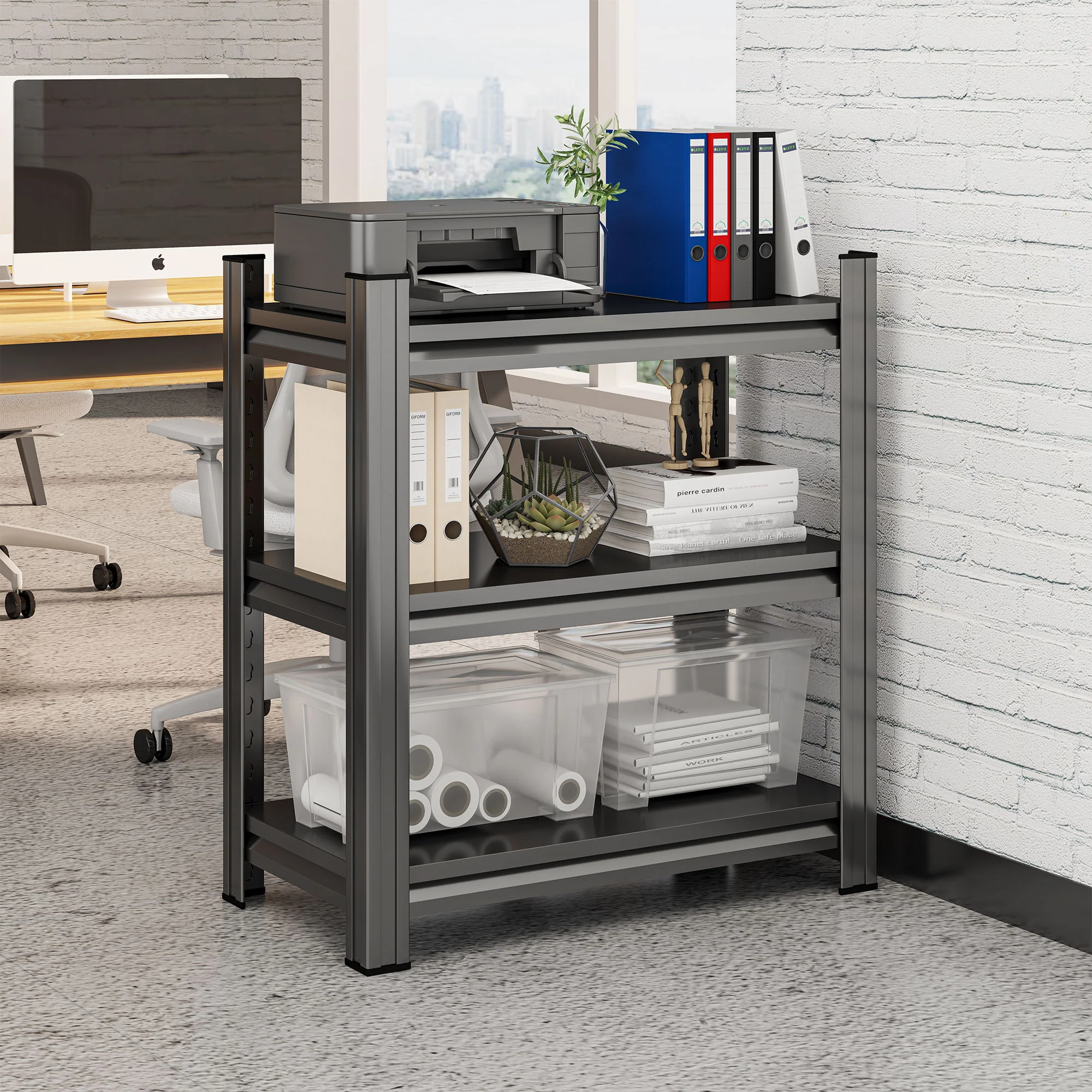 Adjustable Height Storage Shelving Units - Image 12