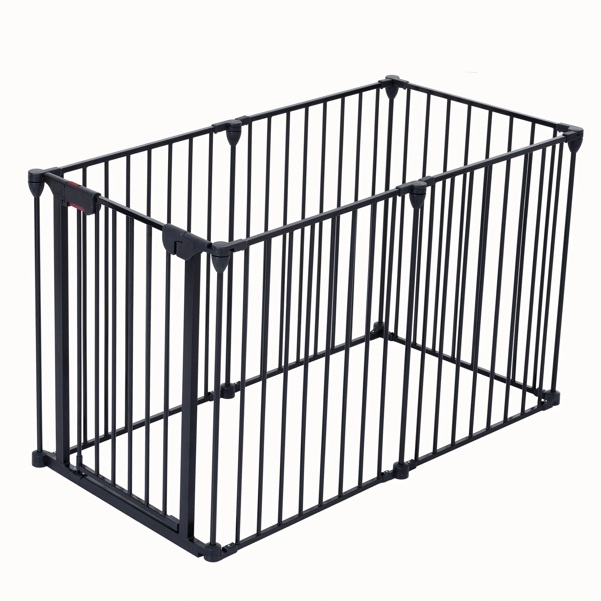 Adjustable Safety Gate Play Yard Metal Doorways Fireplace Fence Christmas Tree Fence Gate For House Stairs Gate Prohibited Area Fence - Image 18